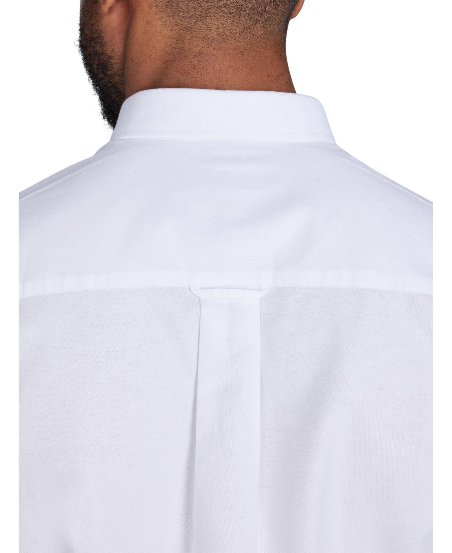 Мужская рубашка Raging Bull Classic Slim-Fit Lightweight Oxford Short-Sleeve, цвет: Белый — фото 3