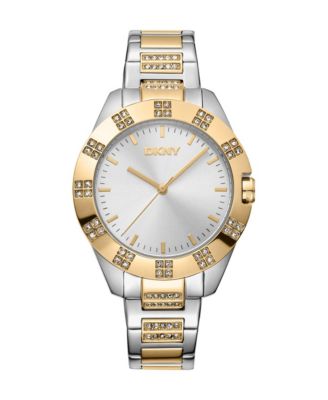 Women's Quartz Evening Two-Tone Stainless Steel Bracelet Watch, 36 mm
