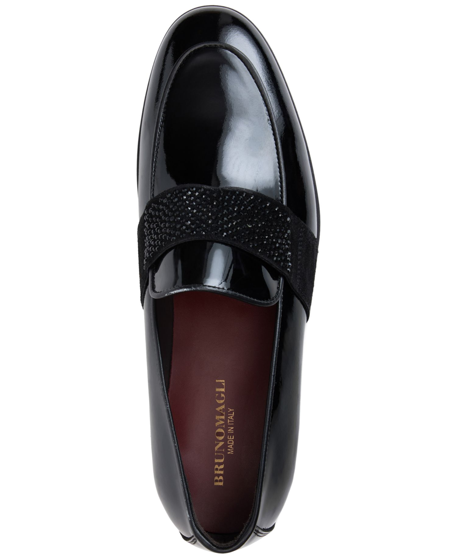 Men's Howard Patent Leather Round Toe Loafers