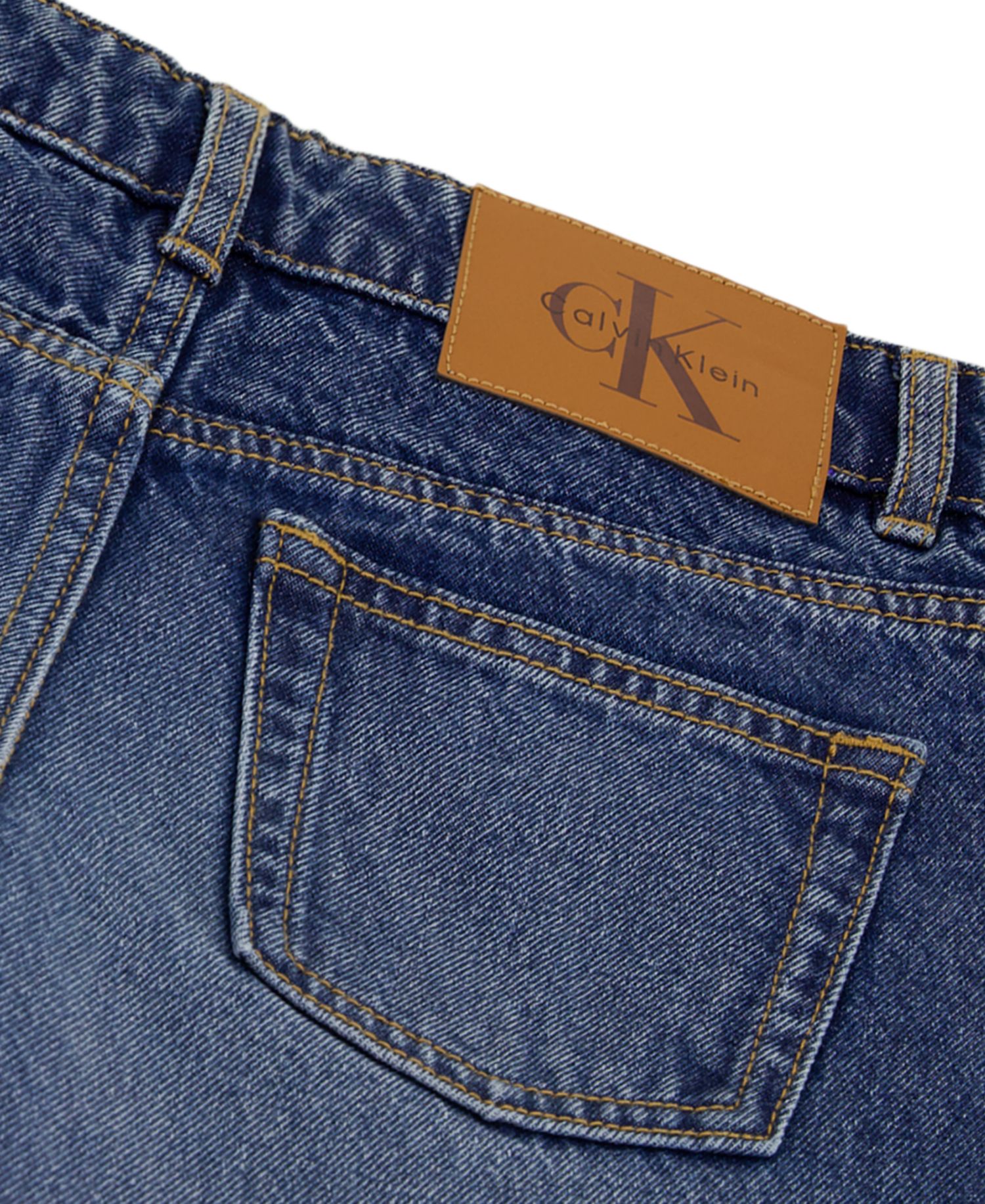 Girls' 4-16 Medium Wash Wide-Leg Denim Jeans