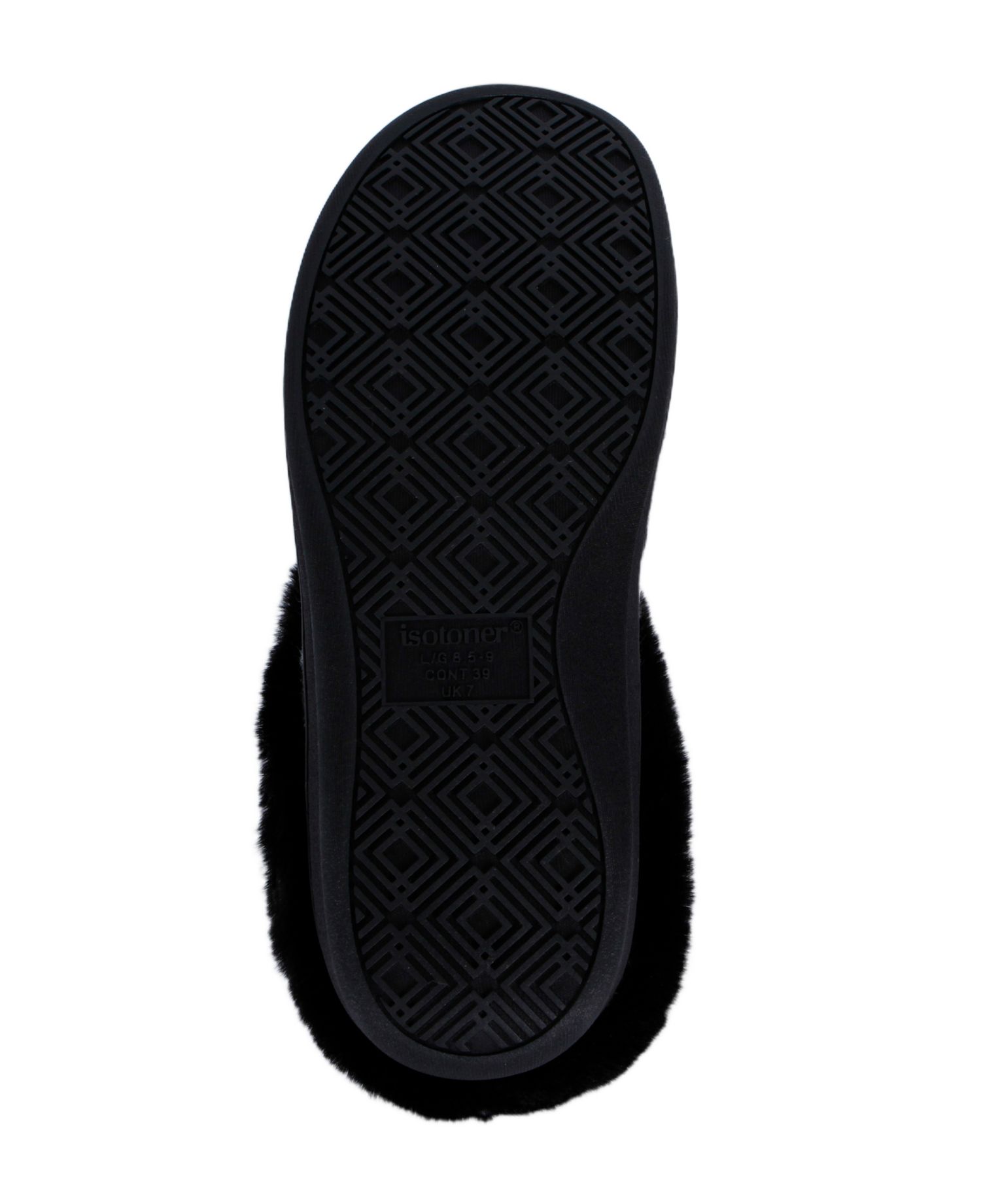 Women's Leo Faux Fur Arch Support Clog Slippers