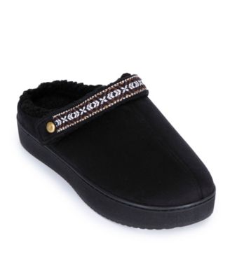 Women's Joey Platform Easy-On/Easy-Off Faux Microsuede Clog