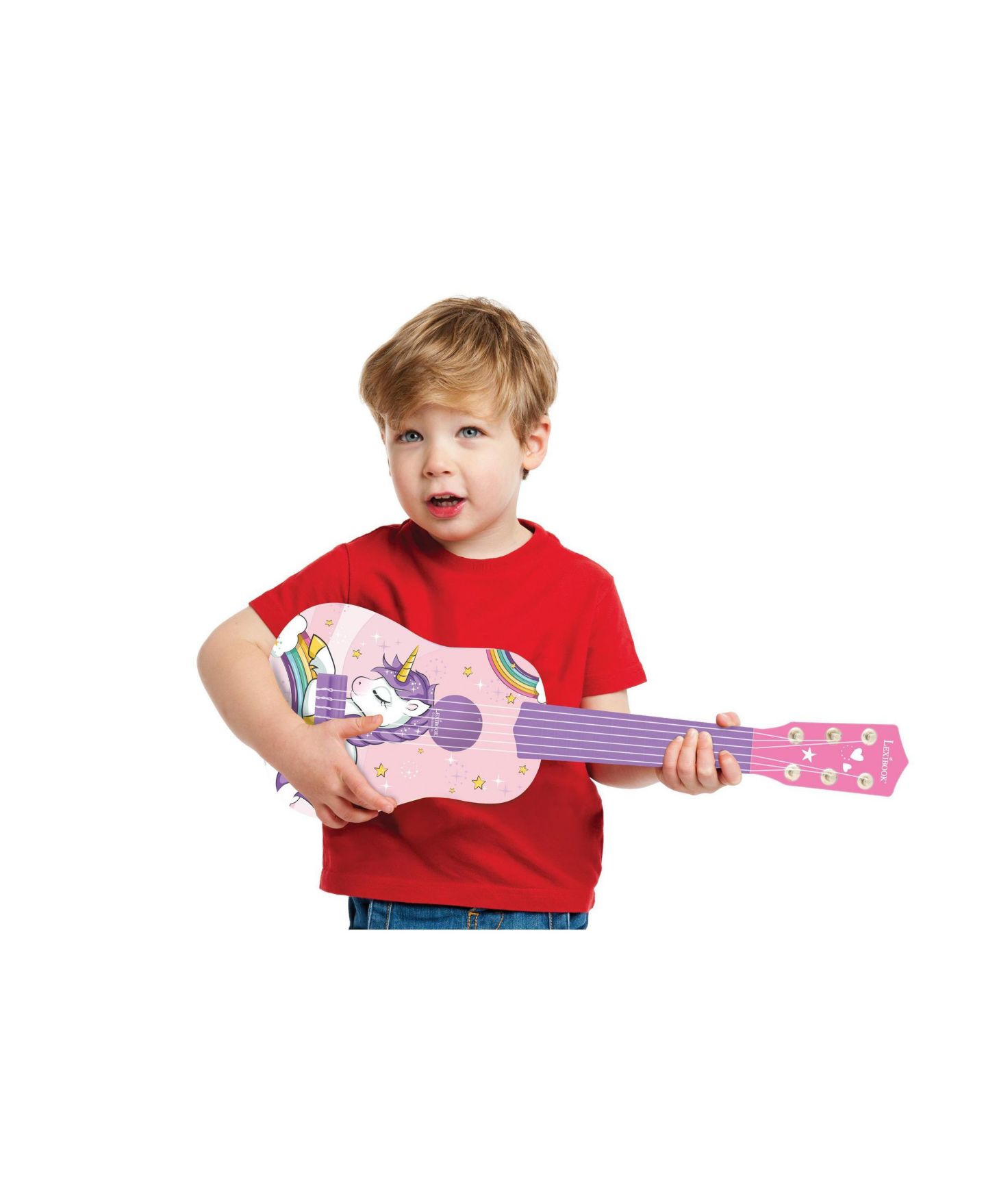 Детская игрушка Lexibook My First Guitar Unicorn With Nylon Strings, Ages 3+, цвет: Синий — фото 6