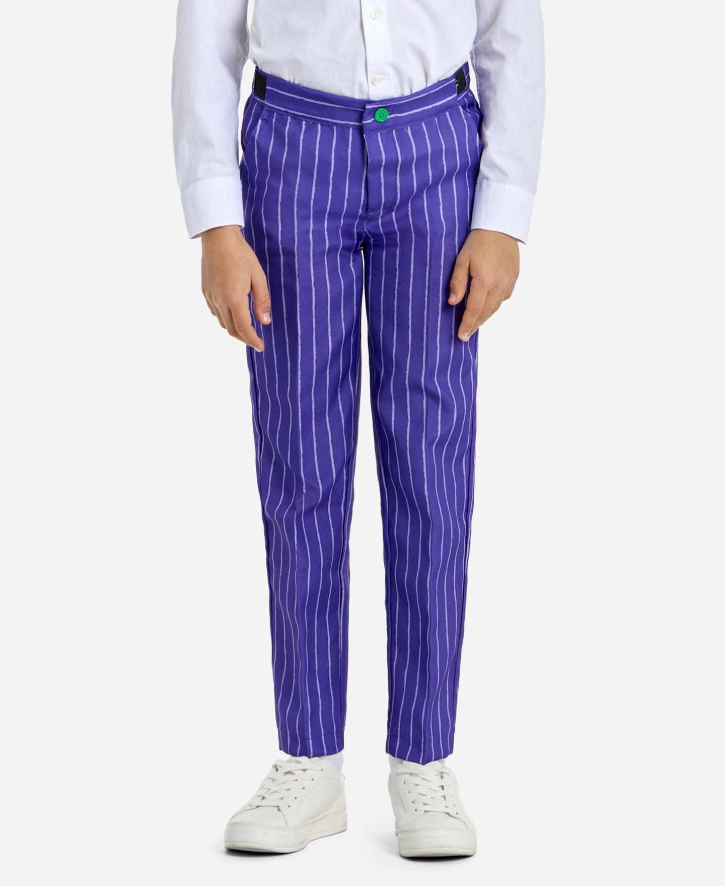 Детский комплект OppoSuits The Joker: пиджак, брюки и галстук, 8-20, цвет: Фиолетовый — фото 2