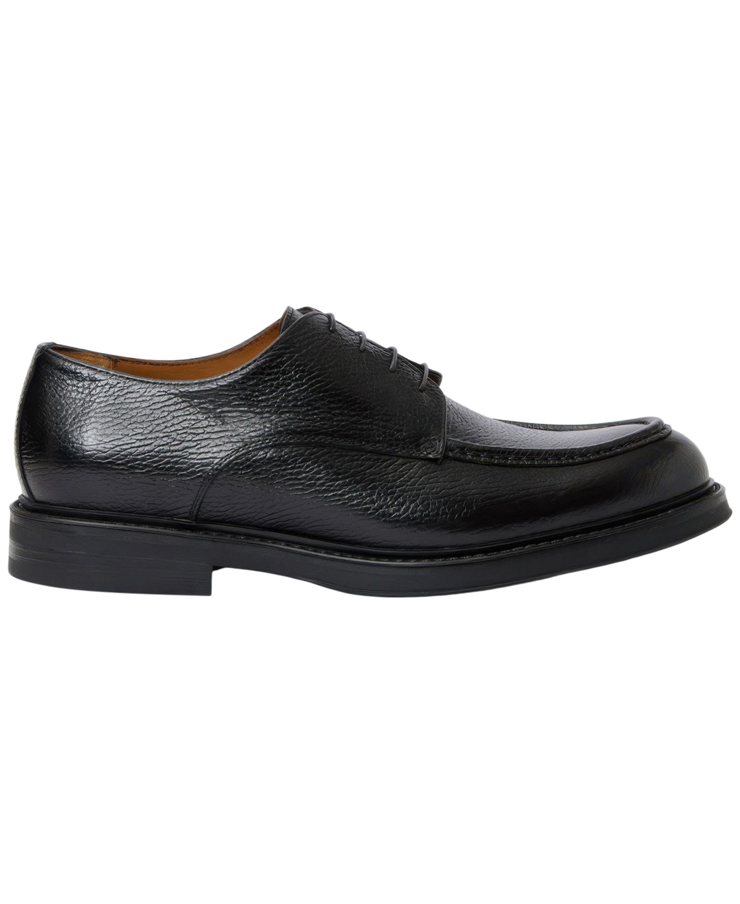 Men's Berlino Italian-Crafted Tumbled Leather Oxfords