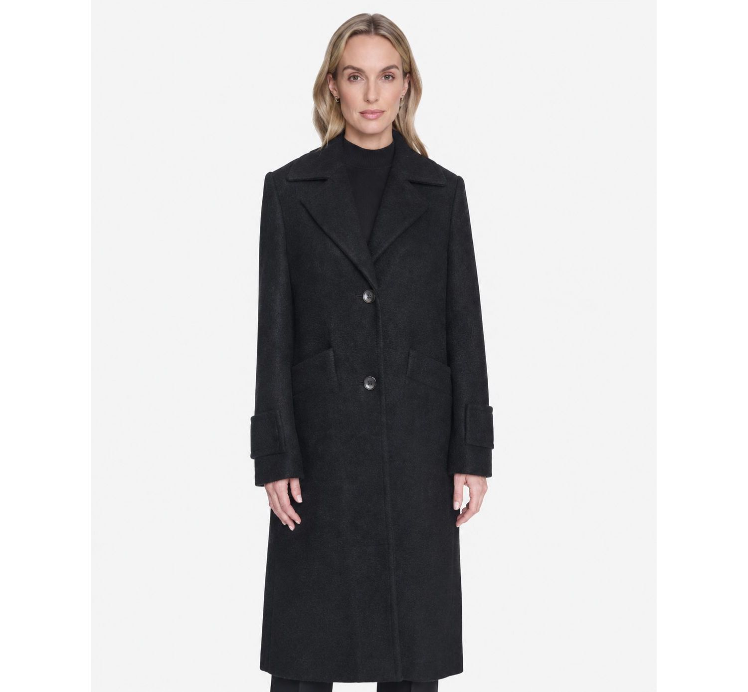 Women's Regine SB soft wool boucle coat