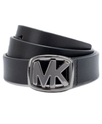 MICHAEL MK Buckle Leather Belt