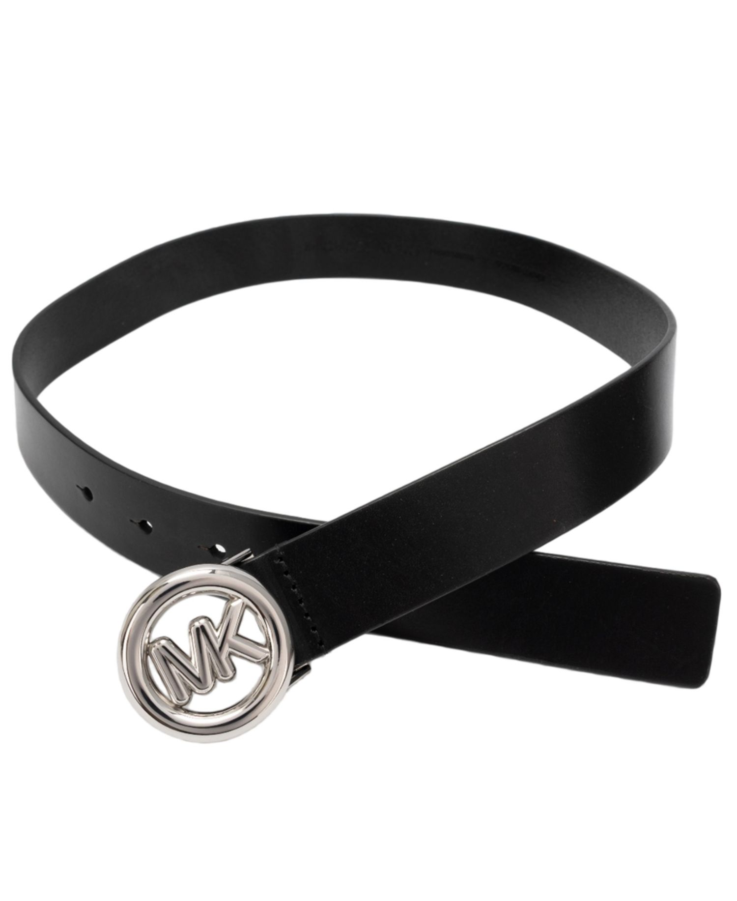MICHAEL Burnished Leather Belt