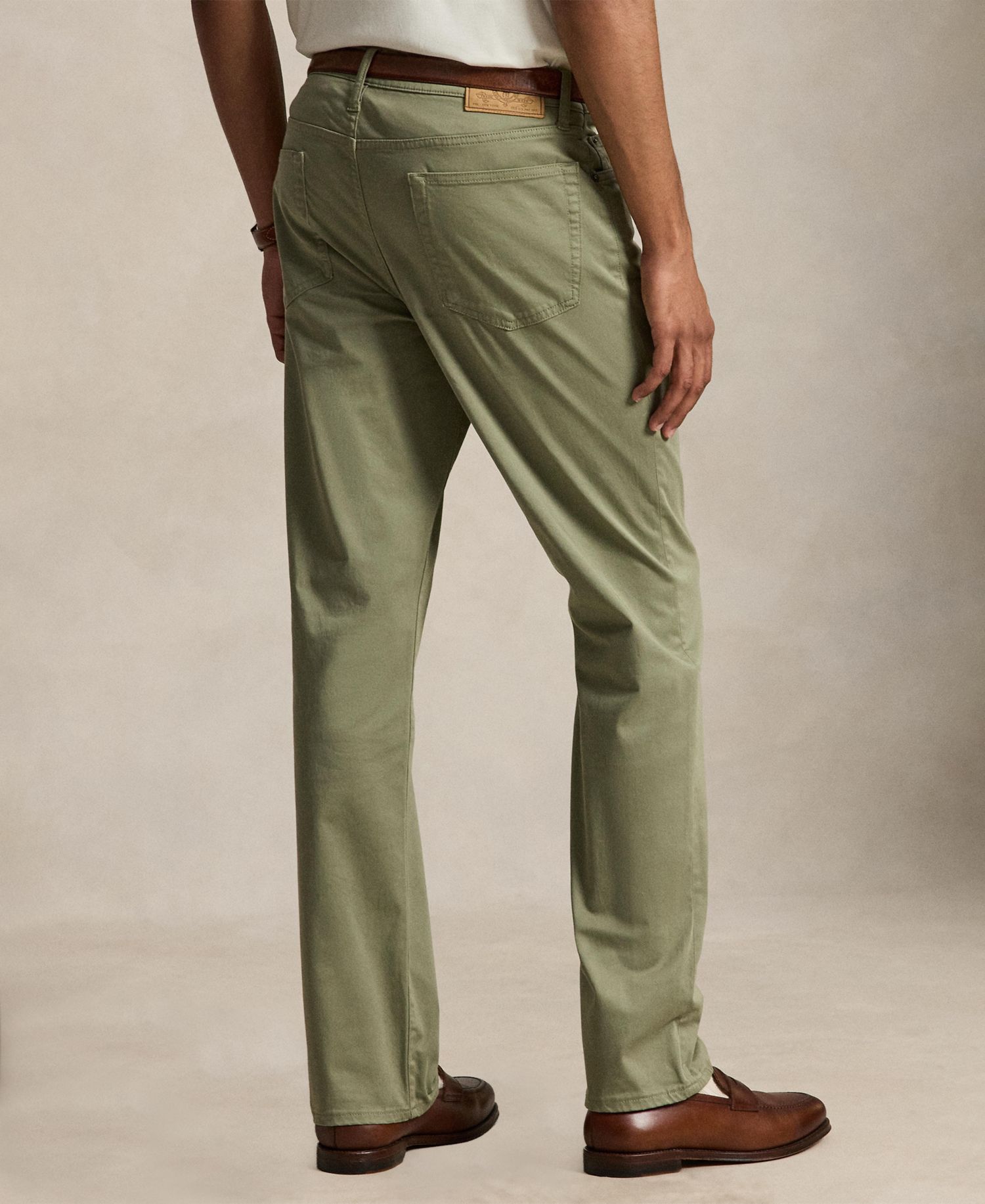 Men's Varick Slim Straight Stretch Sateen Pants