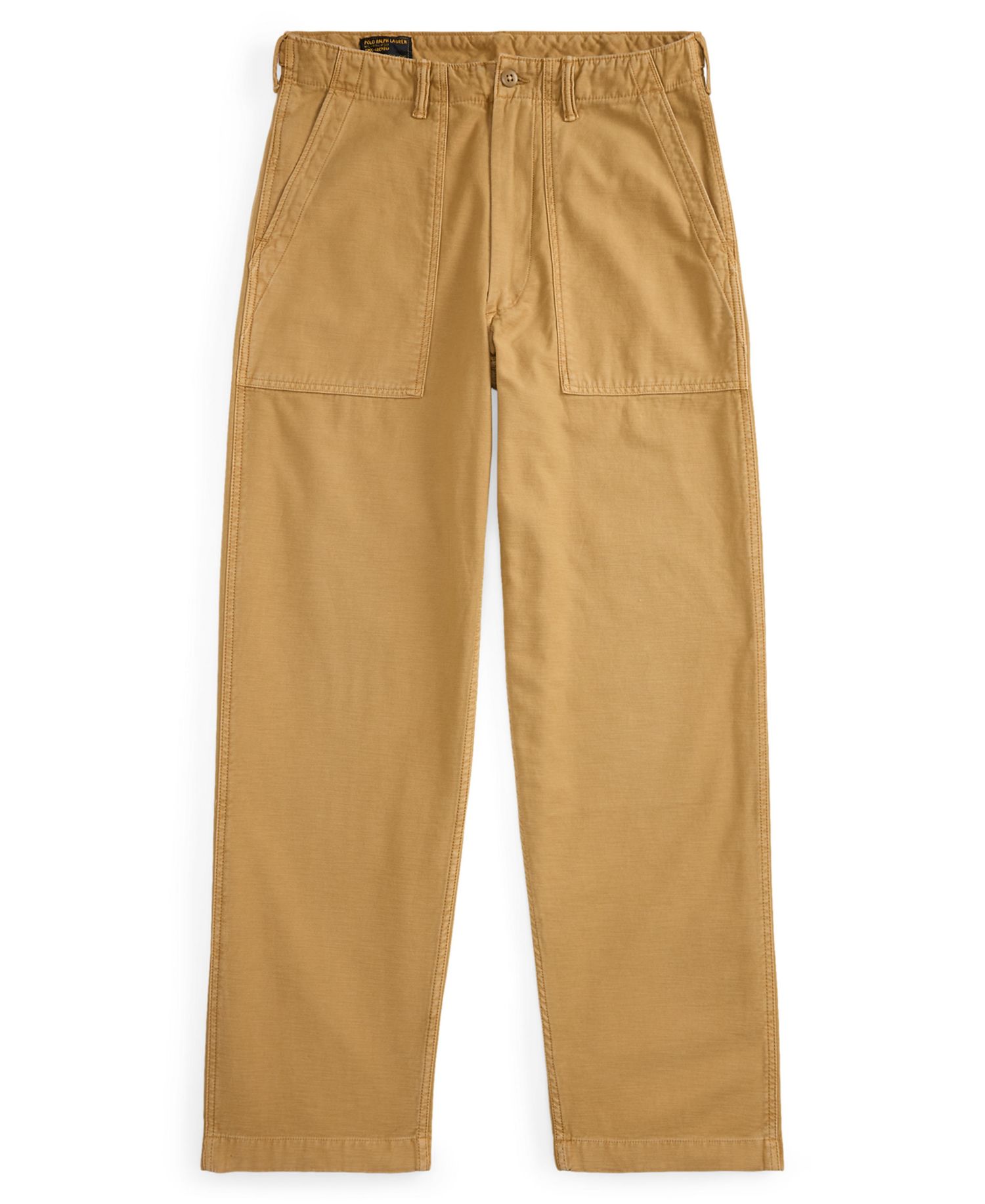 Men's Relaxed Fit Reverse-Sateen Utility Pants