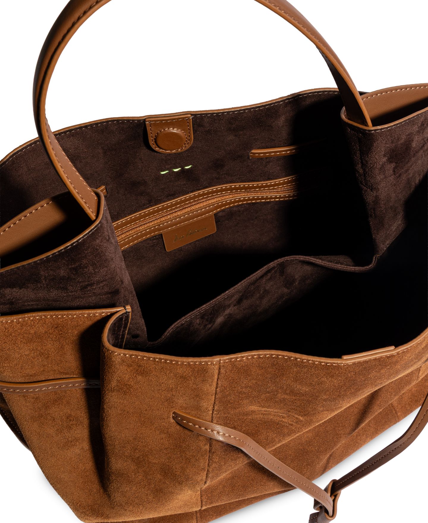 Женская сумка Sam Edelman Kate Tote, цвет: Тёмный коньячный — фото 4
