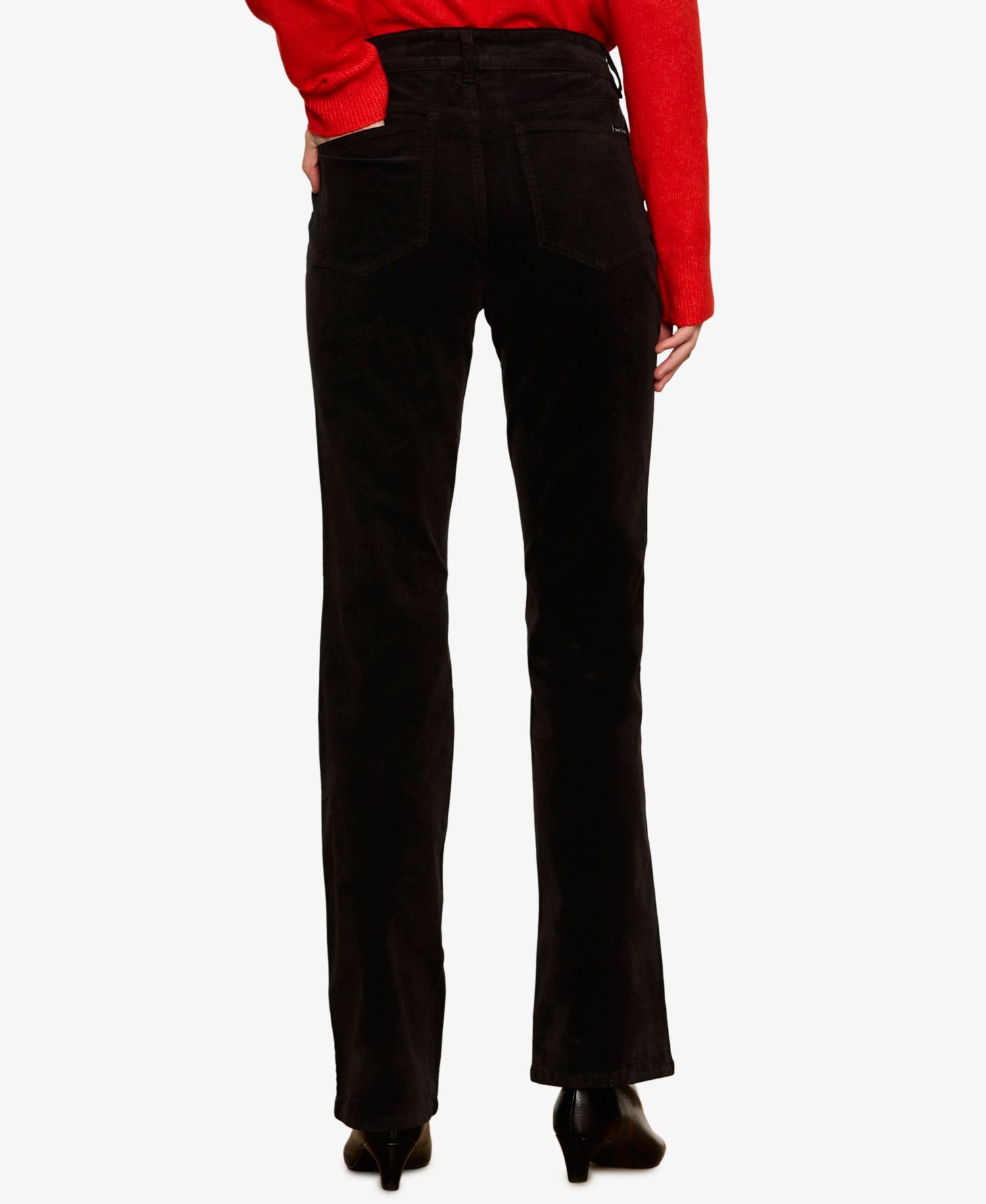 Women's Play Date High-Waisted Velvet Bootcut Pants