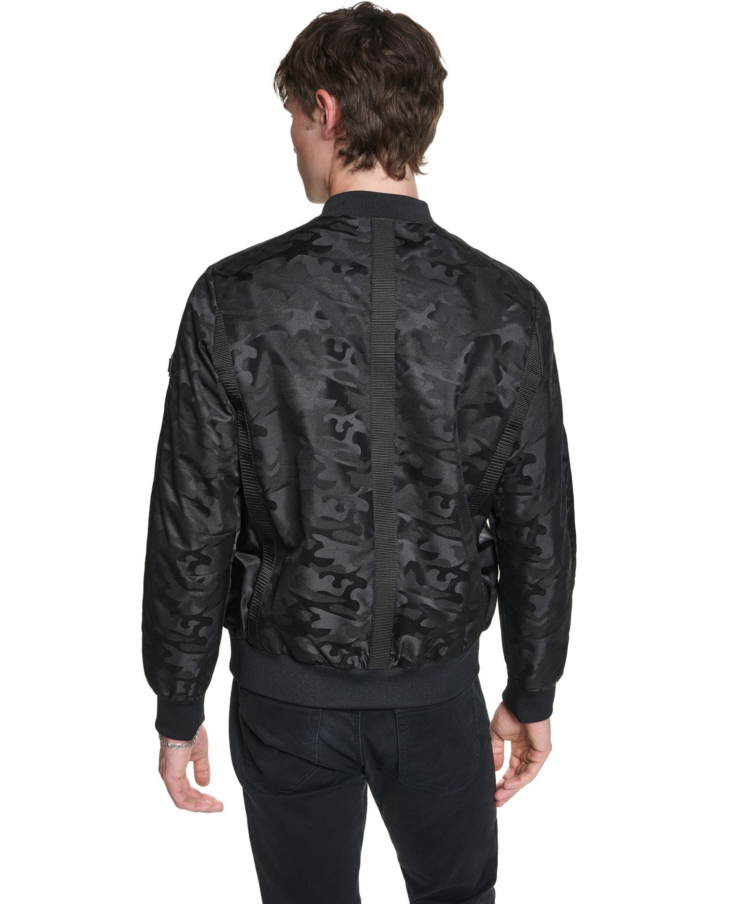 Men's Camo Bomber Jacket