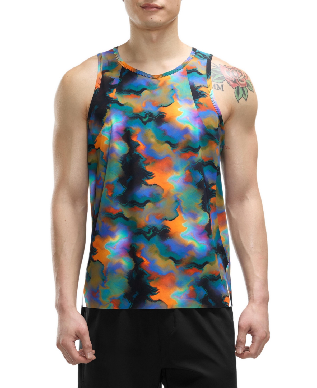 Peloton Men's Run Interlock Stride Singlet