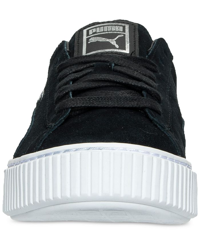 Puma Women's Suede Platform Casual Sneakers from Finish Line & Reviews ...