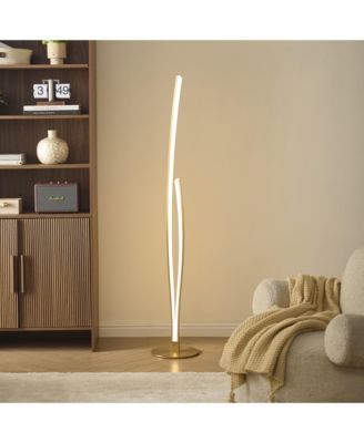 Modern LED Floor Lamp with Foot Switch
