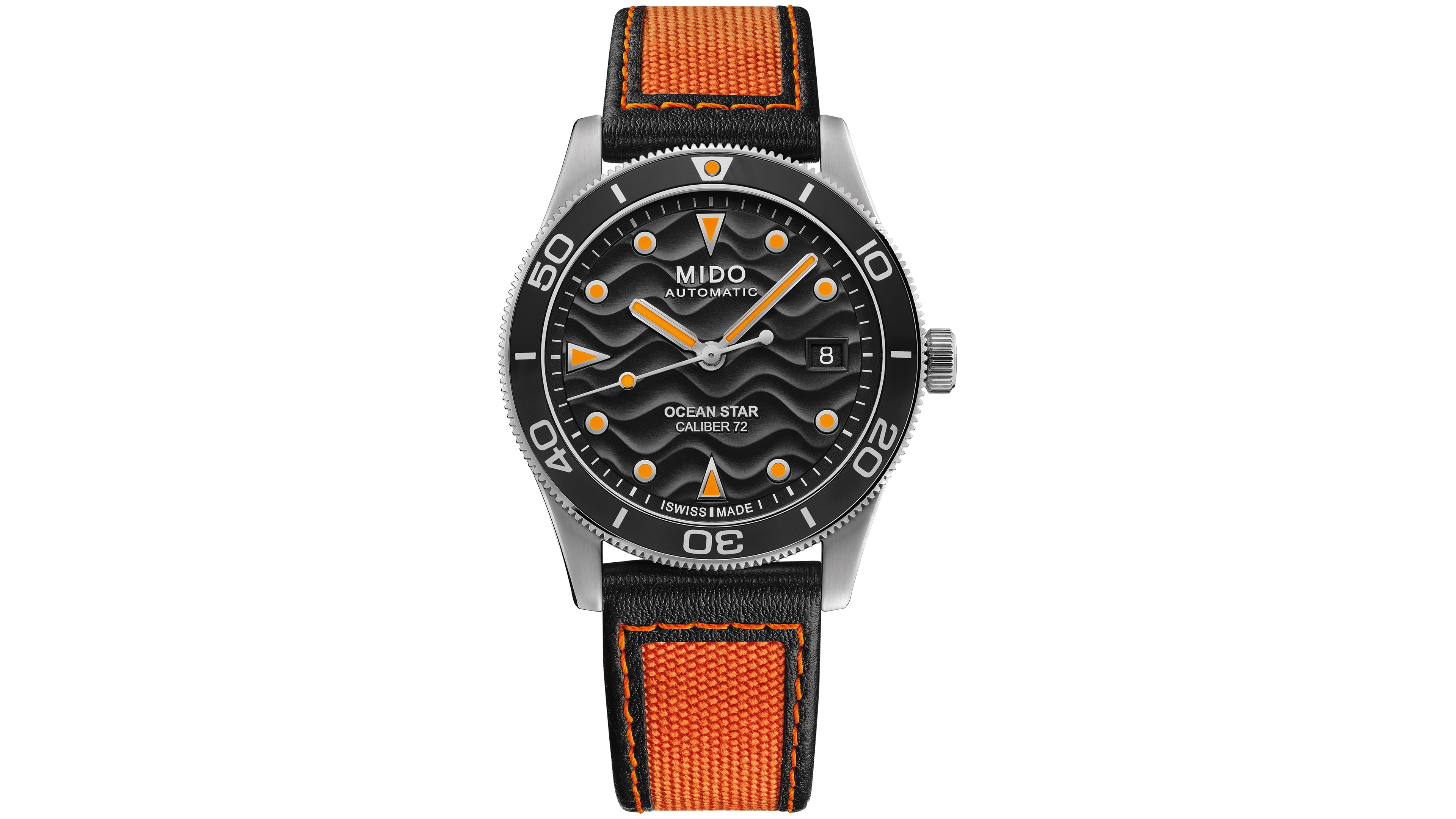 Mido Men's Automatic Sport Ocean Star Fabric Strap Watch, 39mm