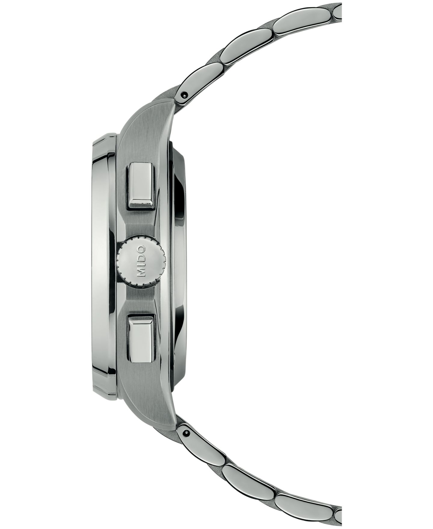 Мужские часы Mido Swiss Automatic Multifort TV Chronograph Stainless Steel 42mm — фото 4