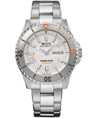 Men's Ocean Star 200 Swiss Automatic Silver Stainless Steel Watch 41mm