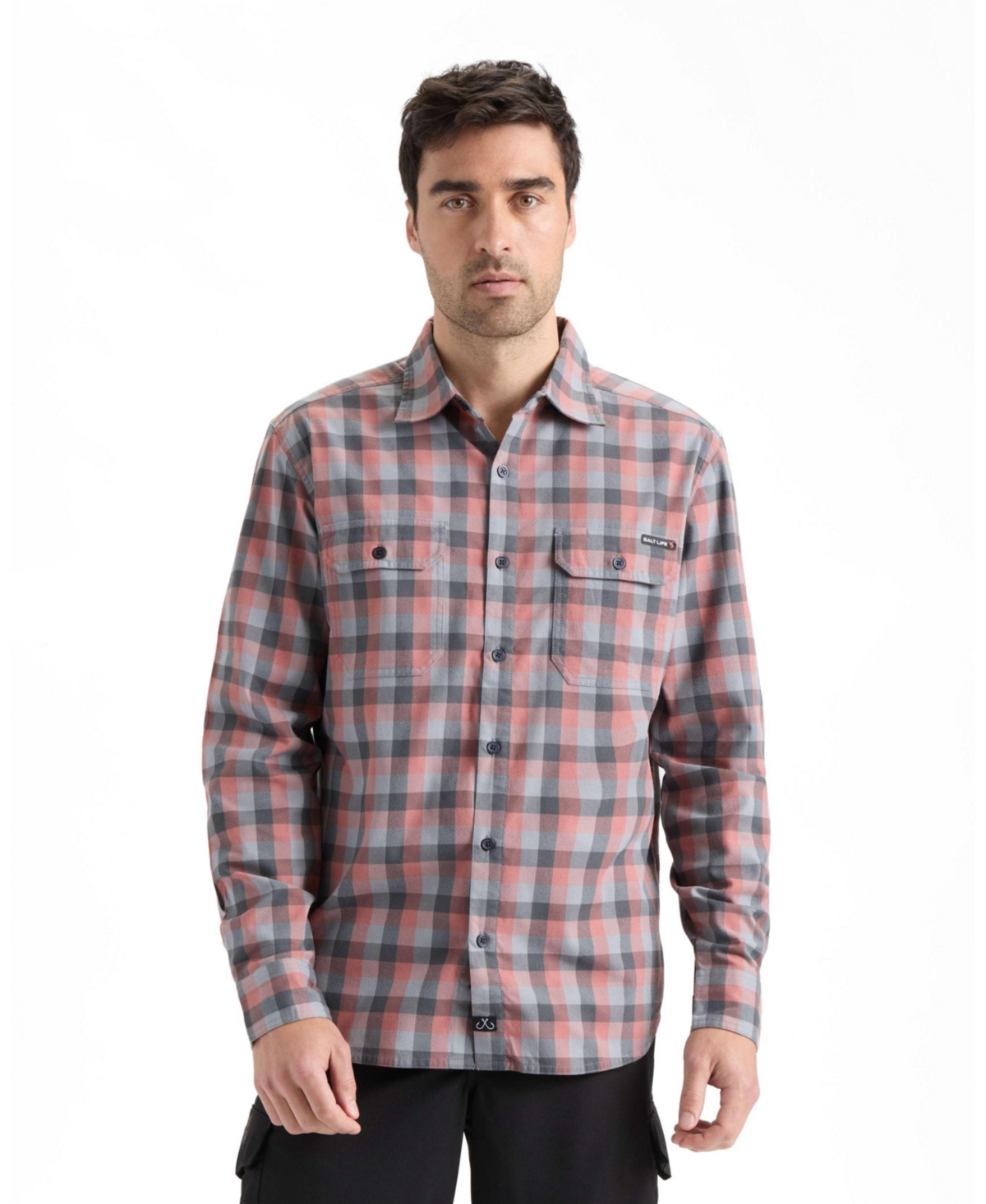 Salt Life Men's Hammer Slx Performance Flannel Shirt