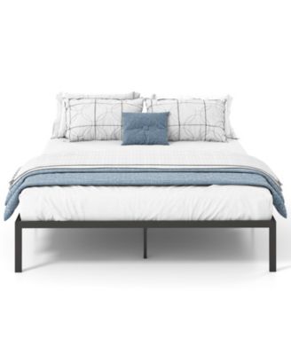 Full Queen King Size Metal Bed Frame Heavy Duty Support Slats Mattress Foundation Queen Size
