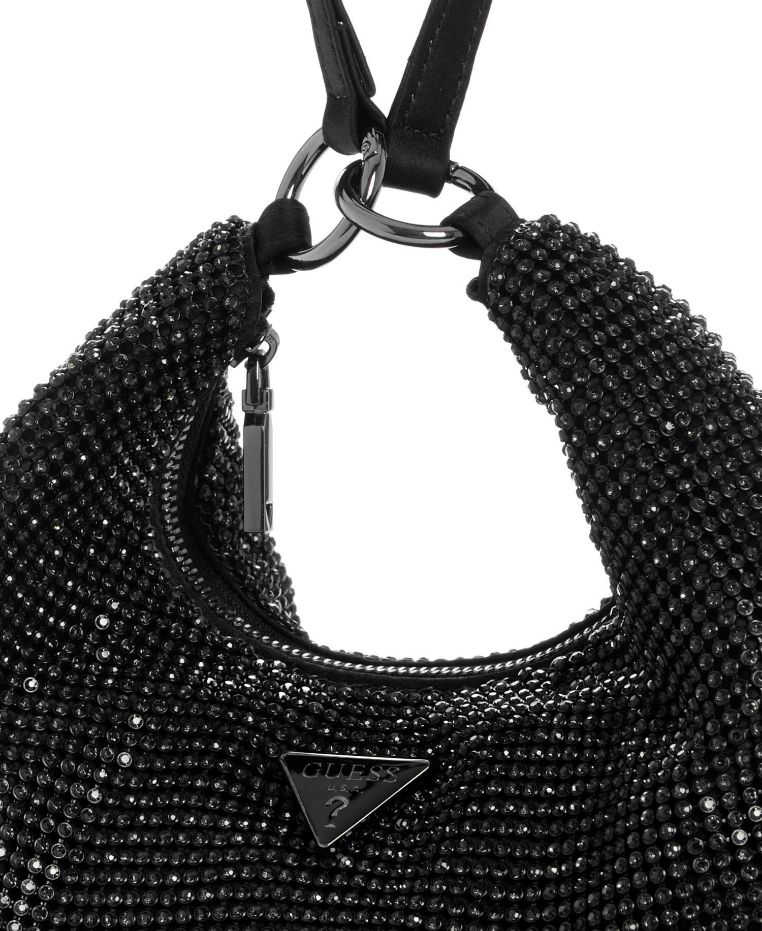 Jewels Small Rhinestone Shoulder Handbag