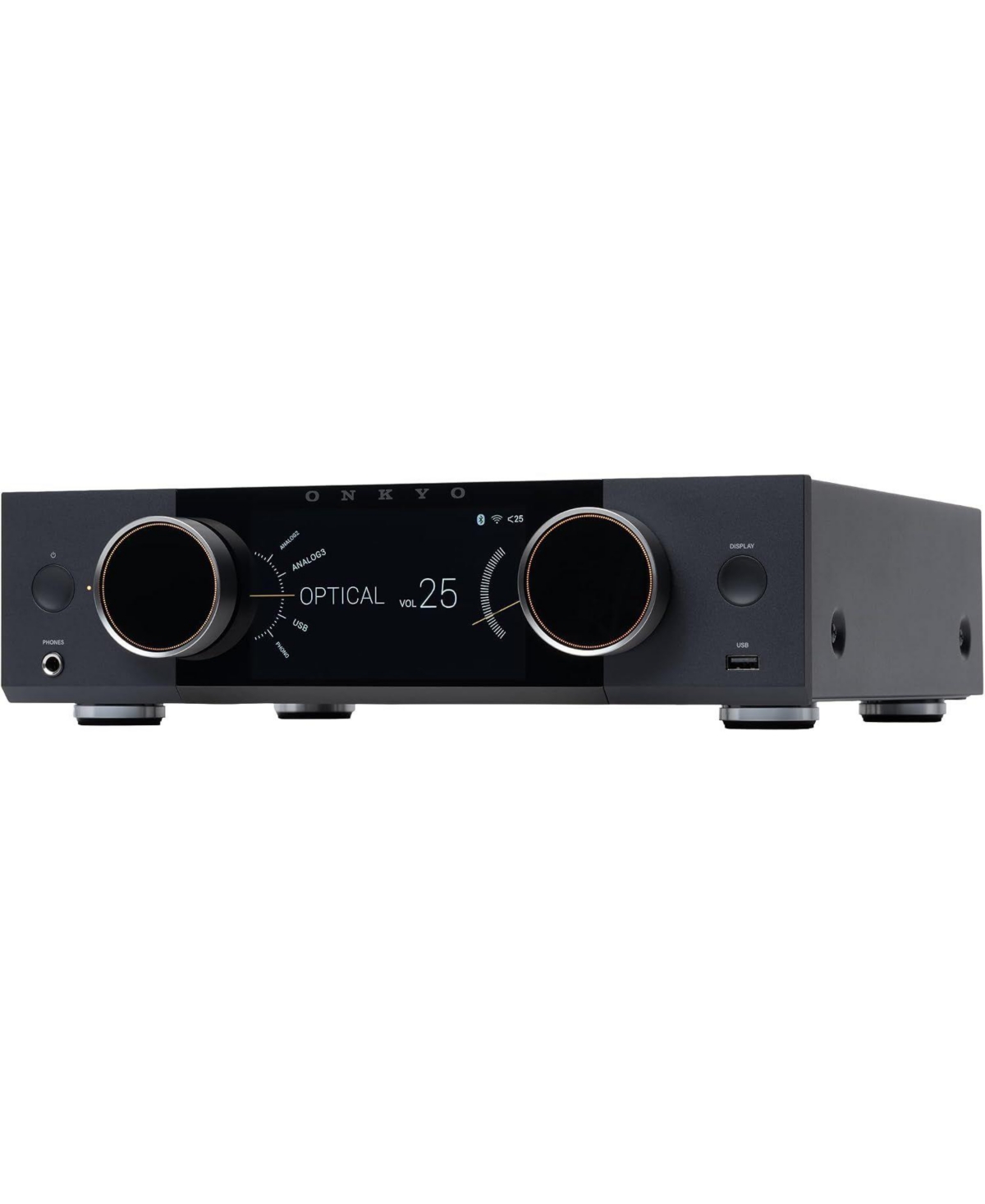 Onkyo Muse-y-50 2-Channel 125W Class D Network Integrated Amplifier - Black