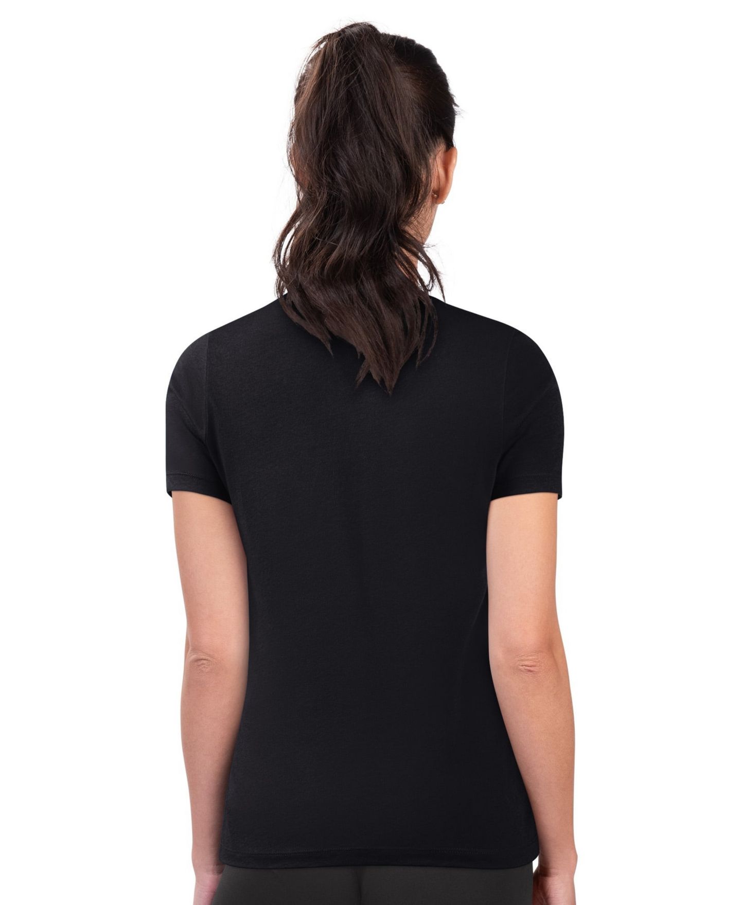 Женская футболка G-III 4Her by Carl Banks Black Pittsburgh Pirates Super-Slim Fit Lightweight City Graphic — фото 3