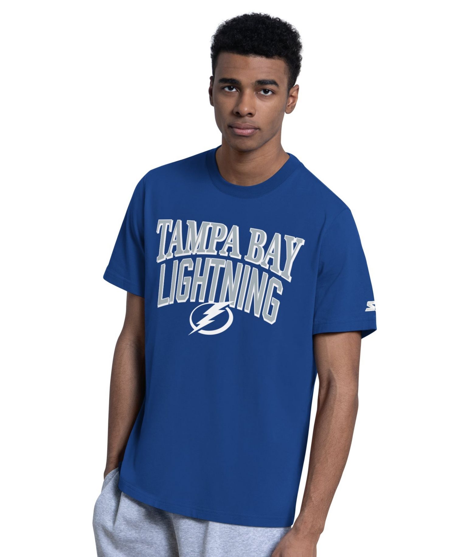 Men's Blue/Heather Gray Tampa Bay Lightning Two-Pack T-Shirt Set