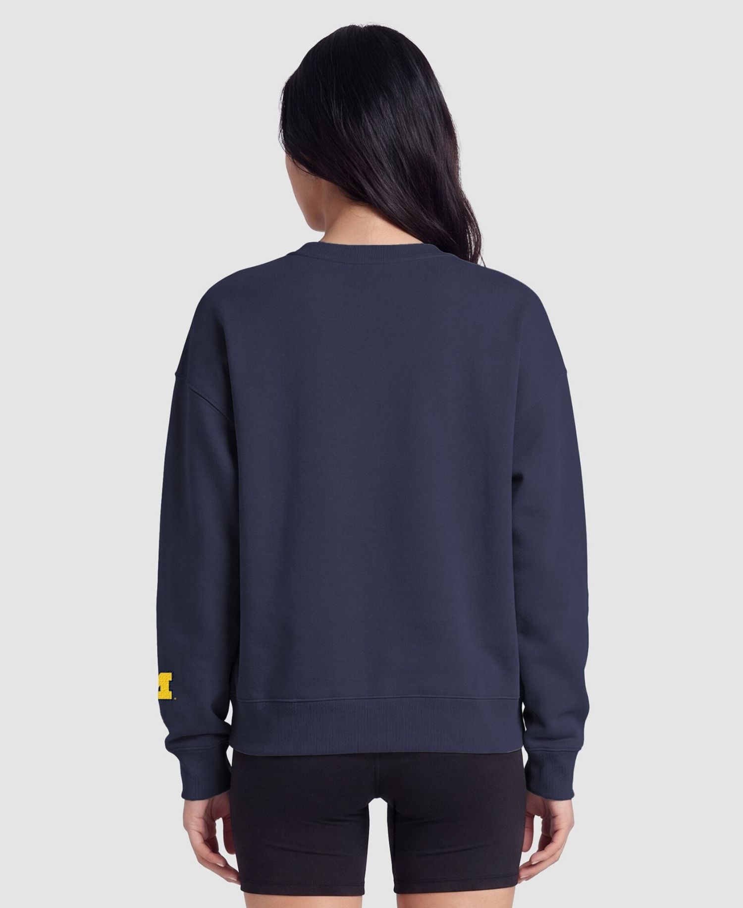 Women's Navy/Gold Michigan Wolverines Sweatshirt