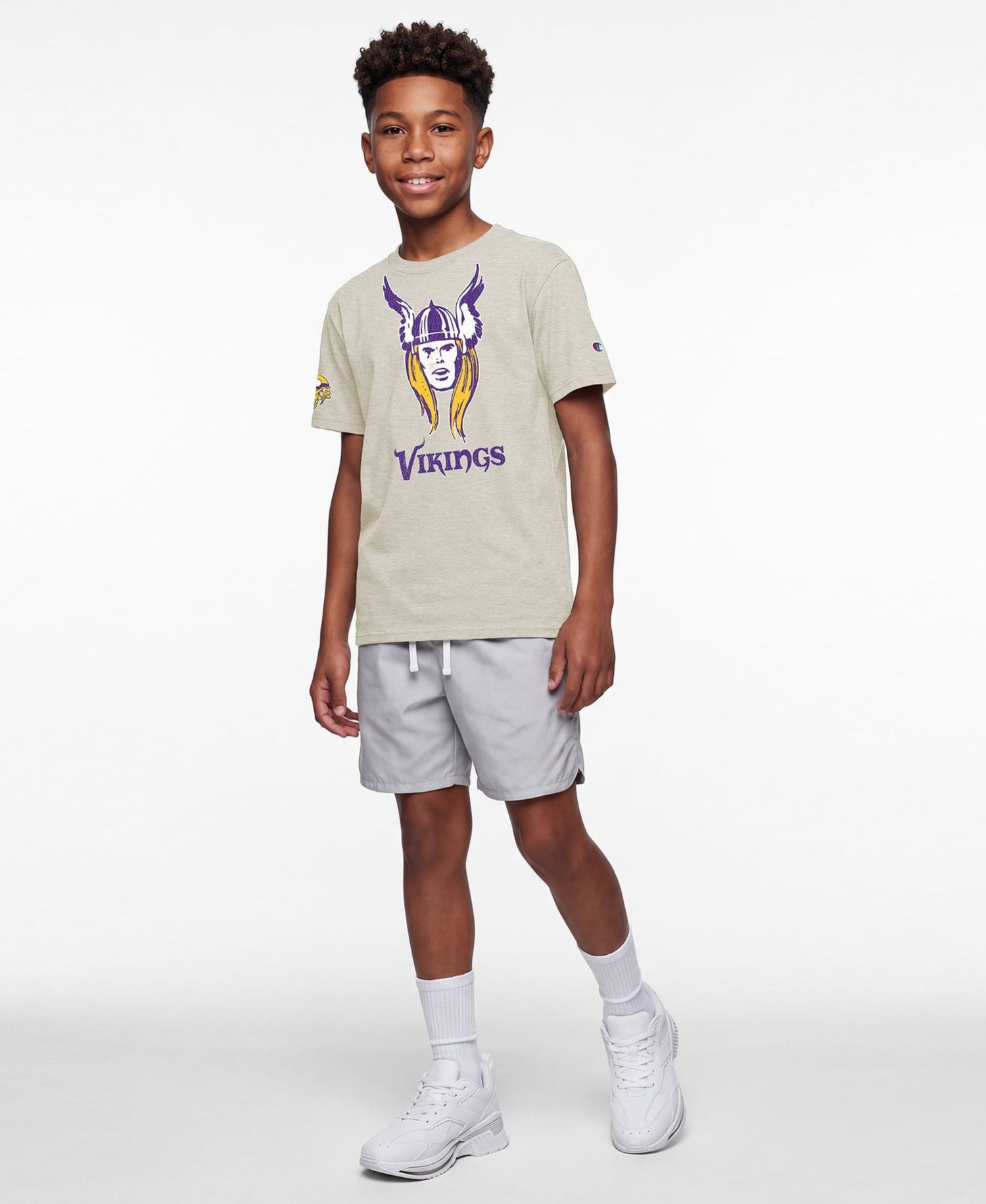Big Boys and Girls Disney x Oatmeal Minnesota Vikings Thor T-Shirt