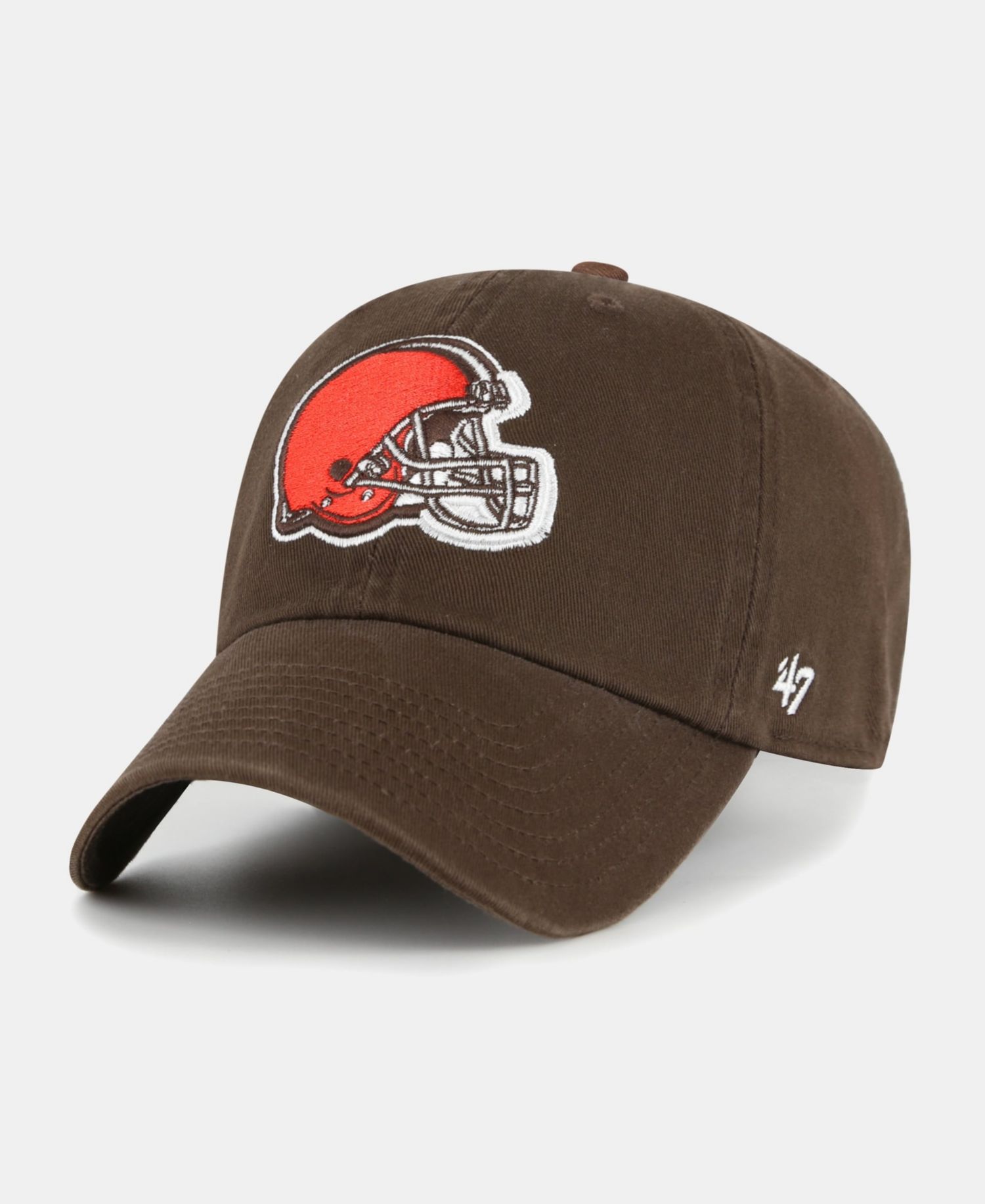 Big Boys and Girls '47 Brown Cleveland Browns Clean Up Adjustable Hat