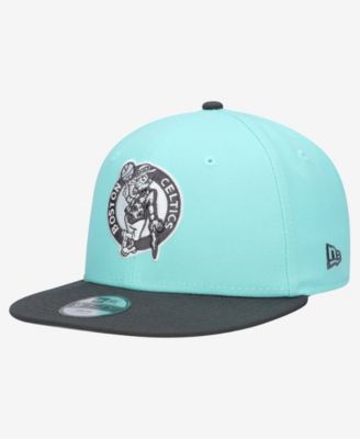 Big Boys and Girls  Turquoise/Charcoal Boston Celtics 9FIFTY Snapback Hat