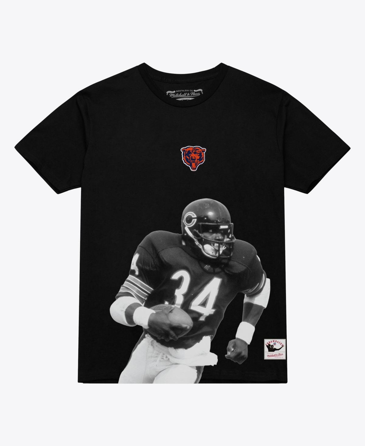 Mitchell & Ness Men's Chicago Bears Walter Payton Retired Solo Player T-Shirt