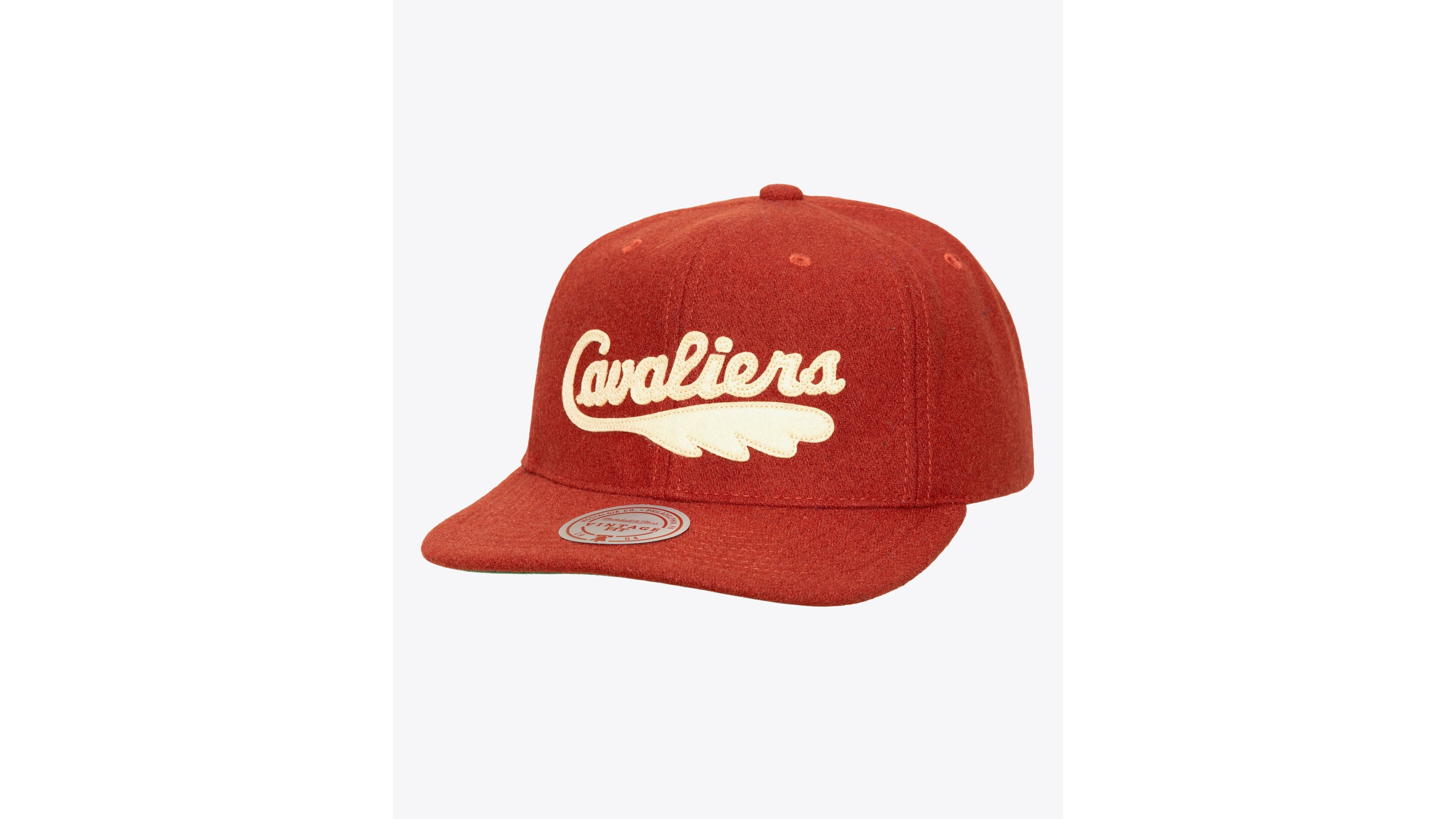 Mitchell & Ness Cleveland Cavaliers Retro Roots Adjustable Wool Baseball Cap