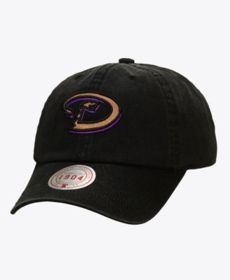 Men's and Women's Black Arizona Diamondbacks 1904 Soft Wash Cooperstown Adjustable Hat