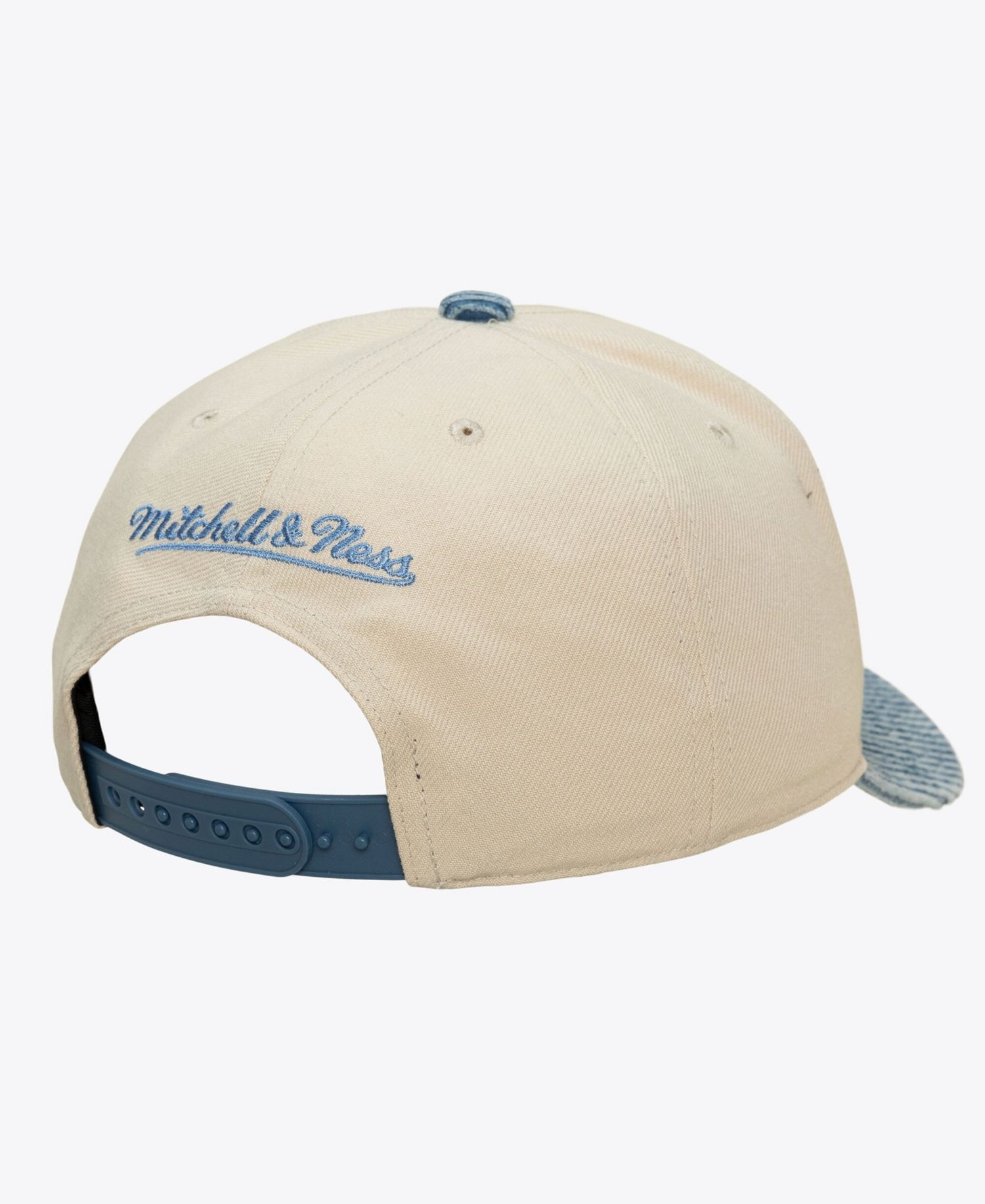 Men's Cream/Blue Minnesota Timberwolves Washed Corduroy Pro Crown Snapback Hat