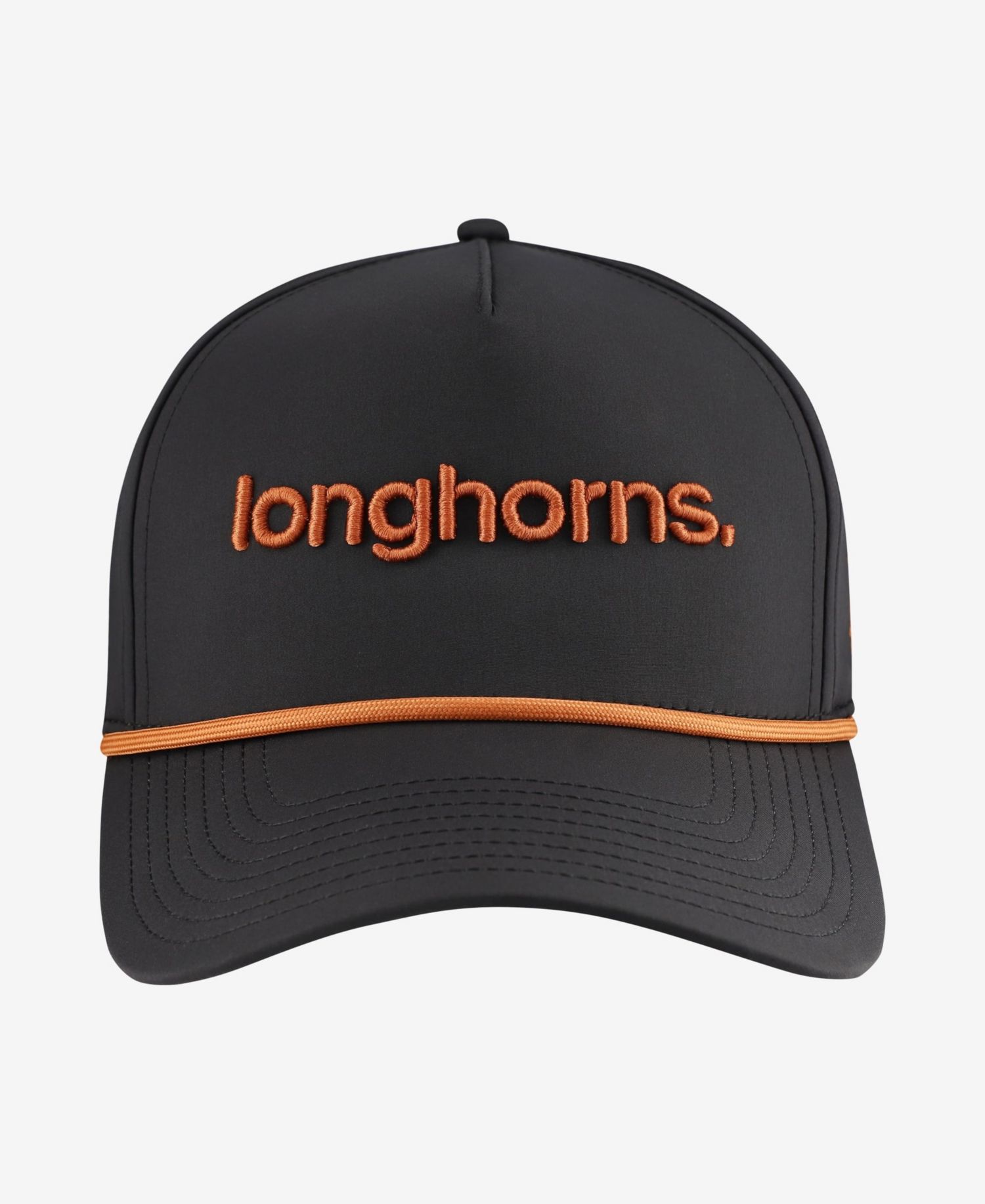 Men's Black Texas Longhorns Statement Adjustable Rope Hat