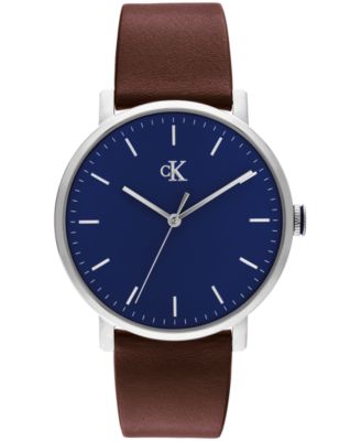 Men's Quartz Leather Watch 40mm