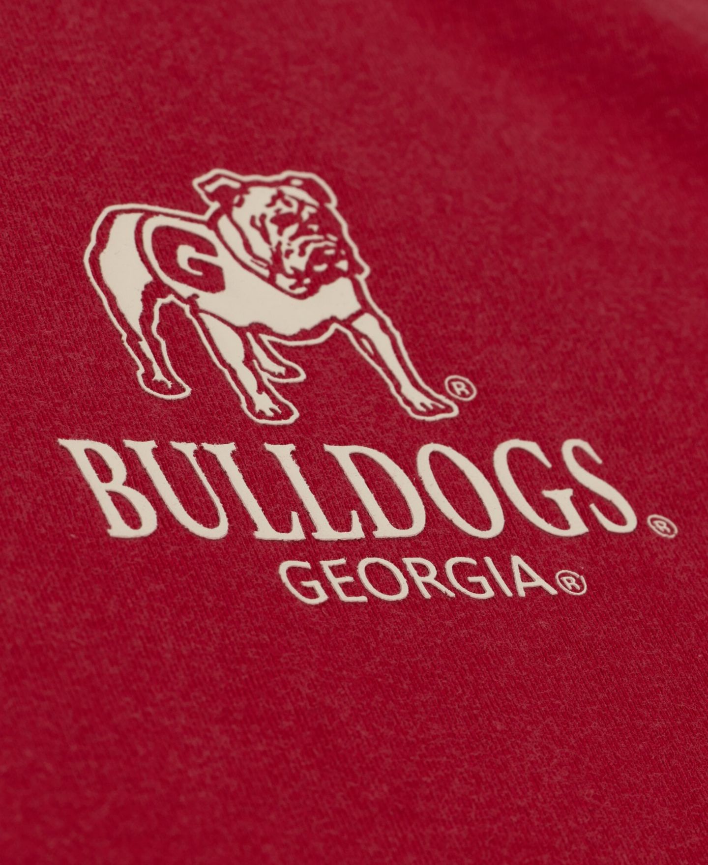 Мужская футболка Mitchell & Ness Red Georgia Bulldogs Core Icon — фото 3