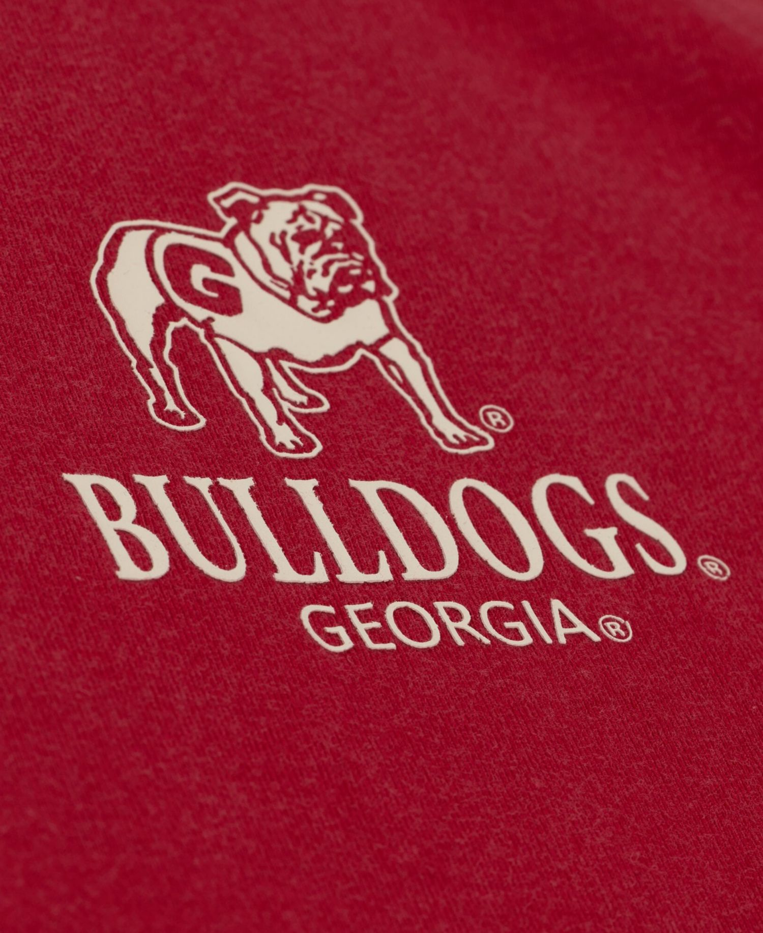 Men's Red Georgia Bulldogs Core Icon T-Shirt