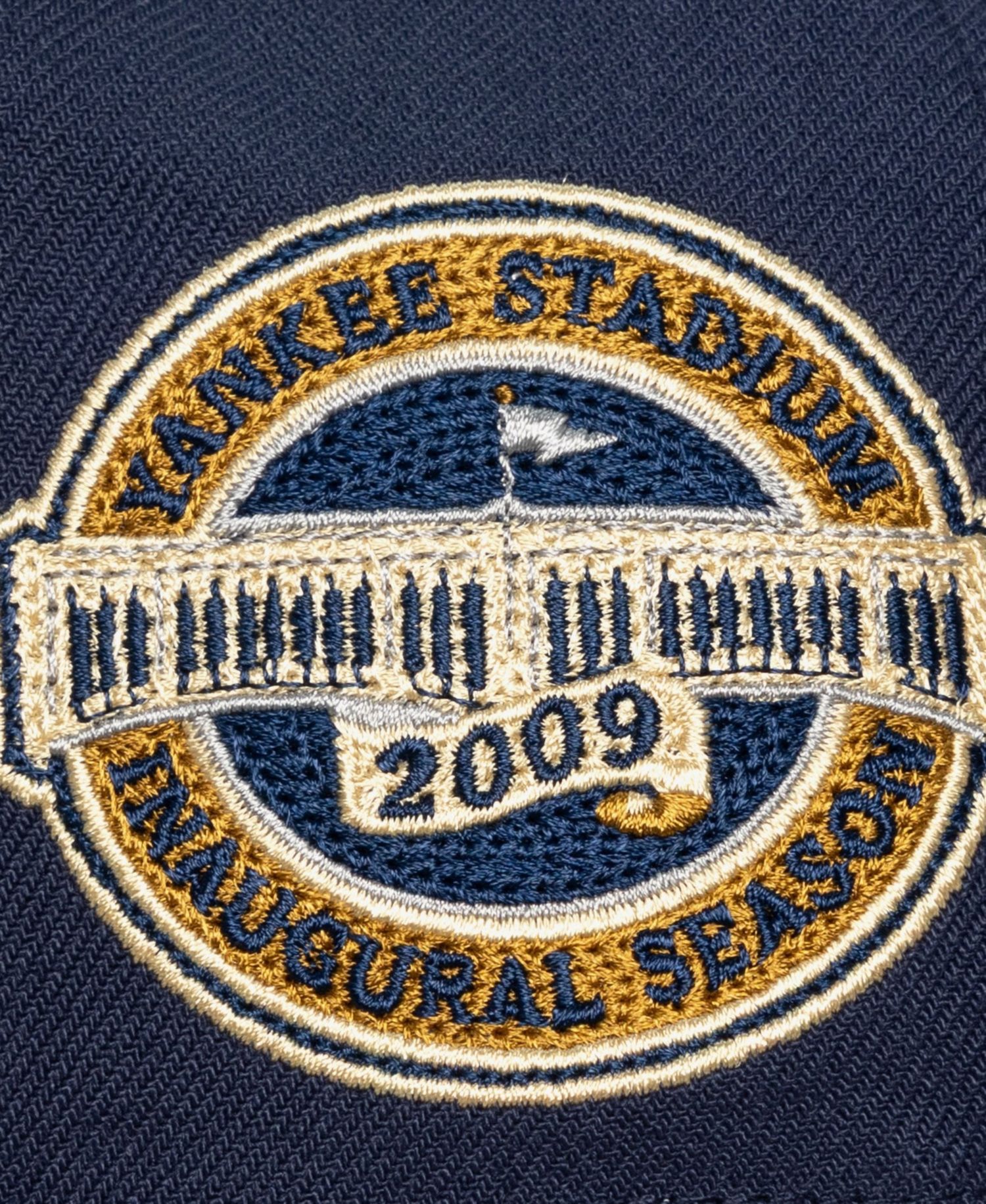 Men's Navy New York Yankees Yankee Stadium Inaugural Season Patch Secondary Pro Snapback Hat