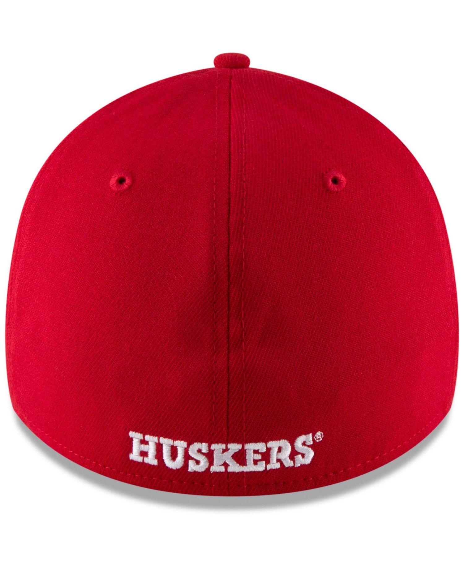 Men's Scarlet Nebraska Huskers College Classic 39Thirty Flex Hat