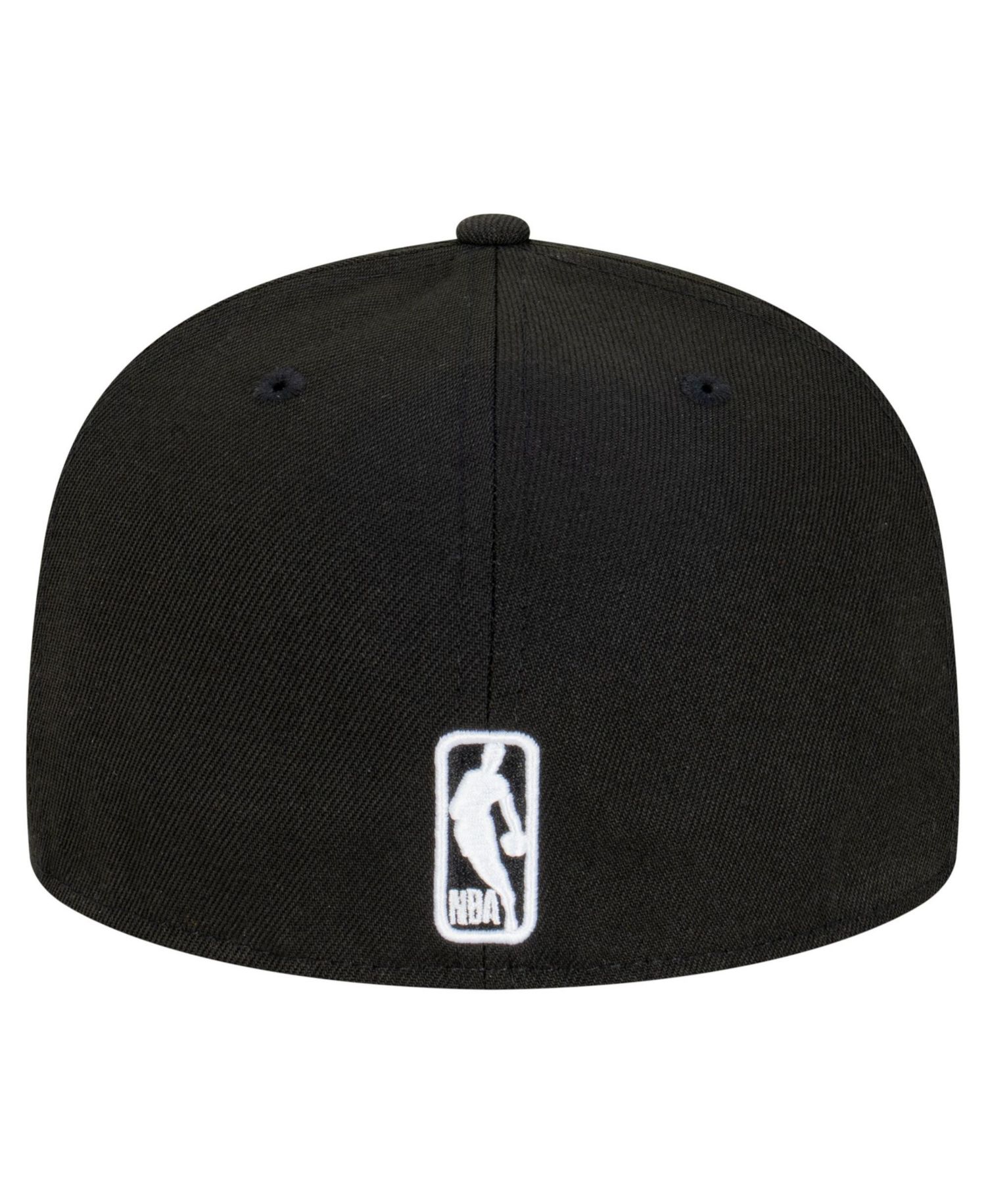 Men's Black San Antonio Spurs Team 59FIFTY Fitted Hat
