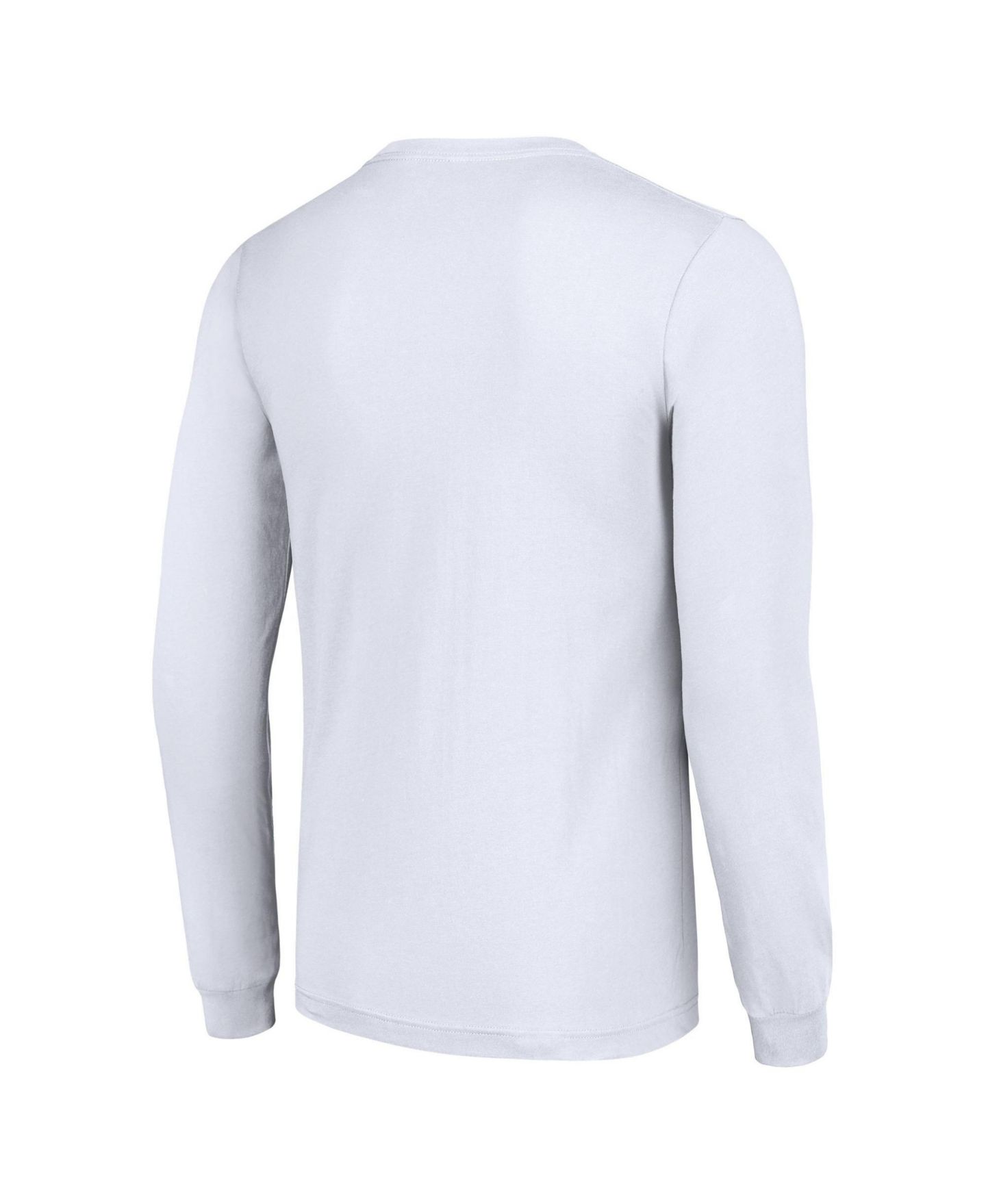 Мужская футболка Starter White Chicago Bears Retro Long Sleeve Graphic — фото 2
