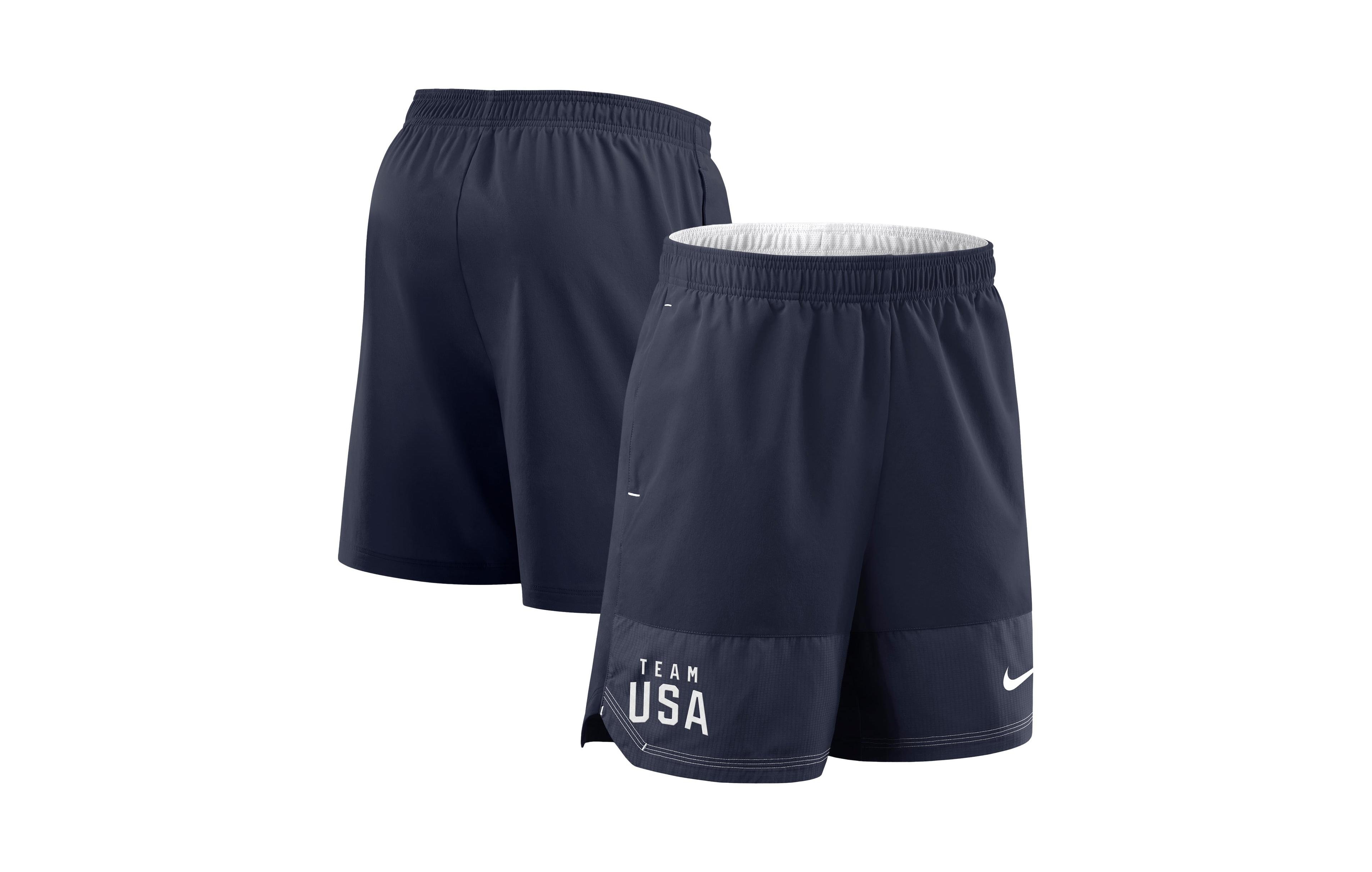 Nike Men's Team Usa Standard-Fit Shorts, 7.25" Inseam