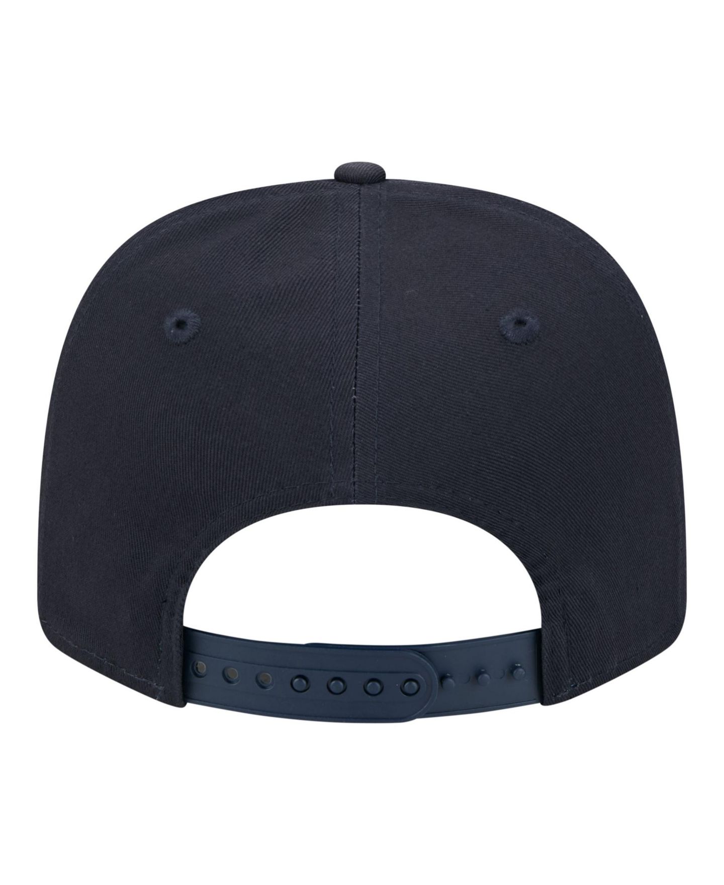 Мужские головные уборы New Era Navy Georgia Tech Yellow Jackets Wordmark Rope 9SEVENTY Stretch-Snap Hat — фото 4