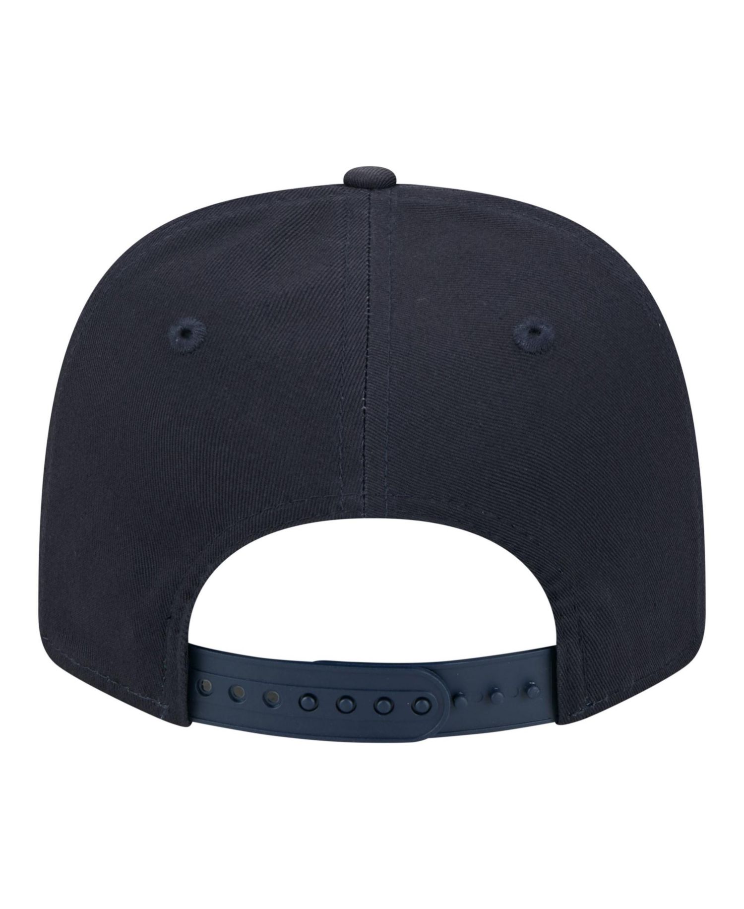 Men's Navy Georgia Tech Yellow Jackets Wordmark Rope 9SEVENTY Stretch-Snap Hat