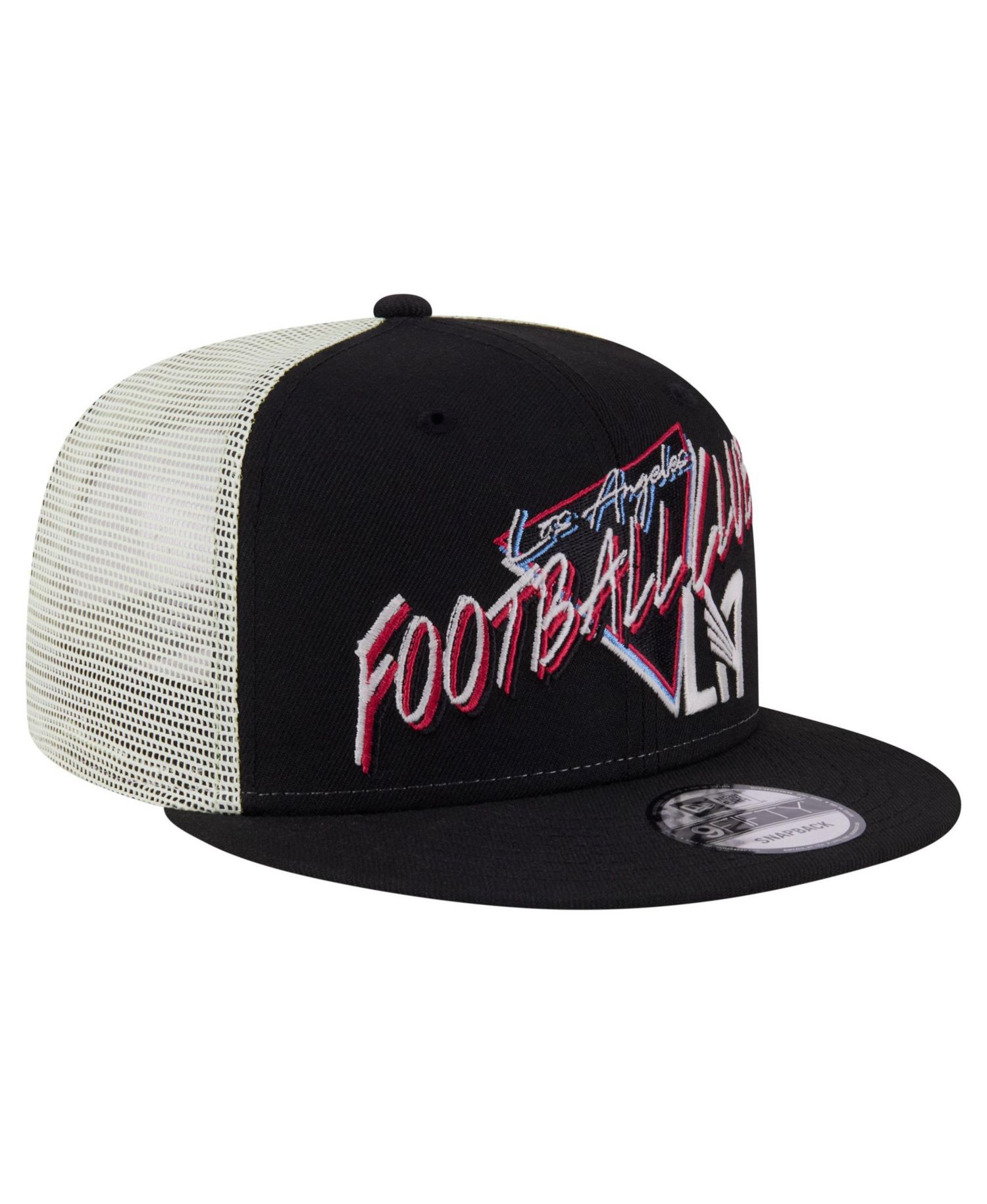 Men's Black LAFC Neon 9FIFTY Snapback Hat