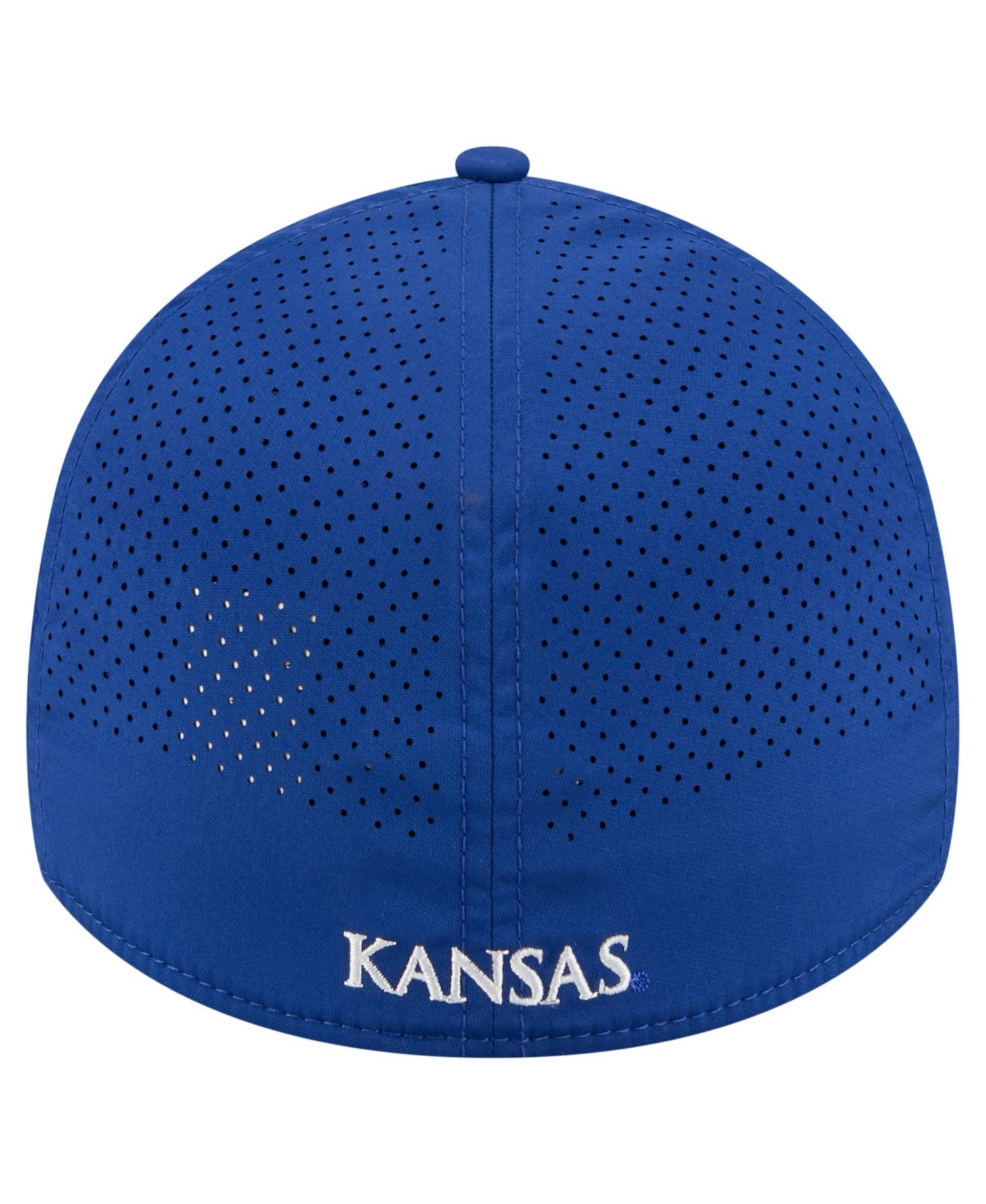 Men's Royal Kansas Jayhawks Rope 39THIRTY Flex Hat
